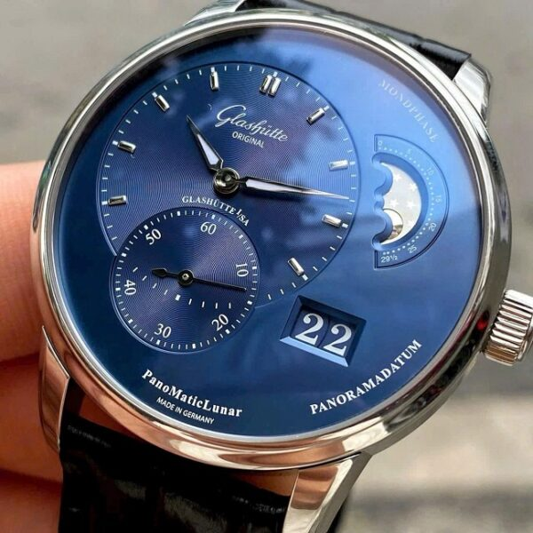 Glashutte Original Big Date Moonphase Blue 19002463230