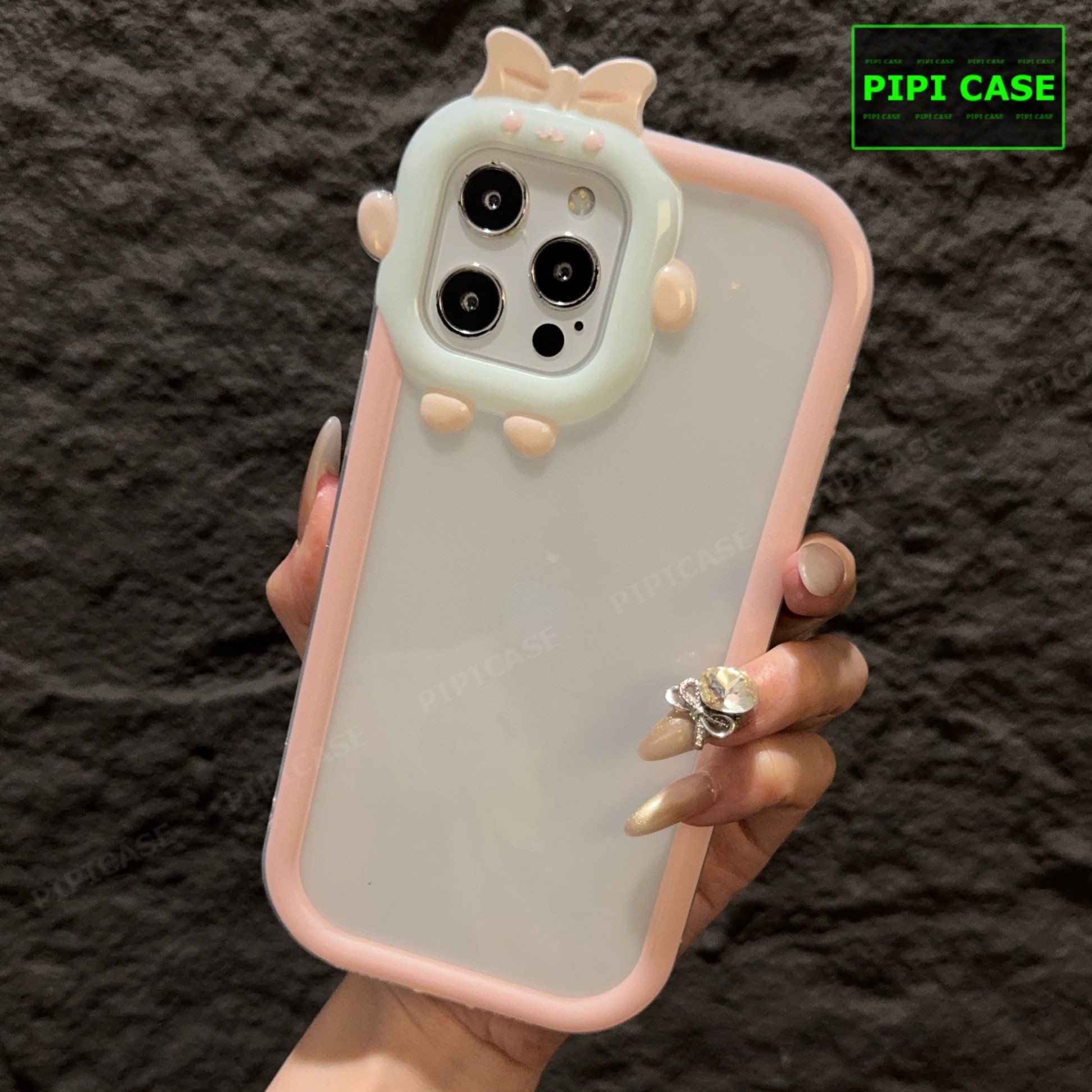Ốp Lưng iPhone 12 Pro - Chic Cute - Hồng
