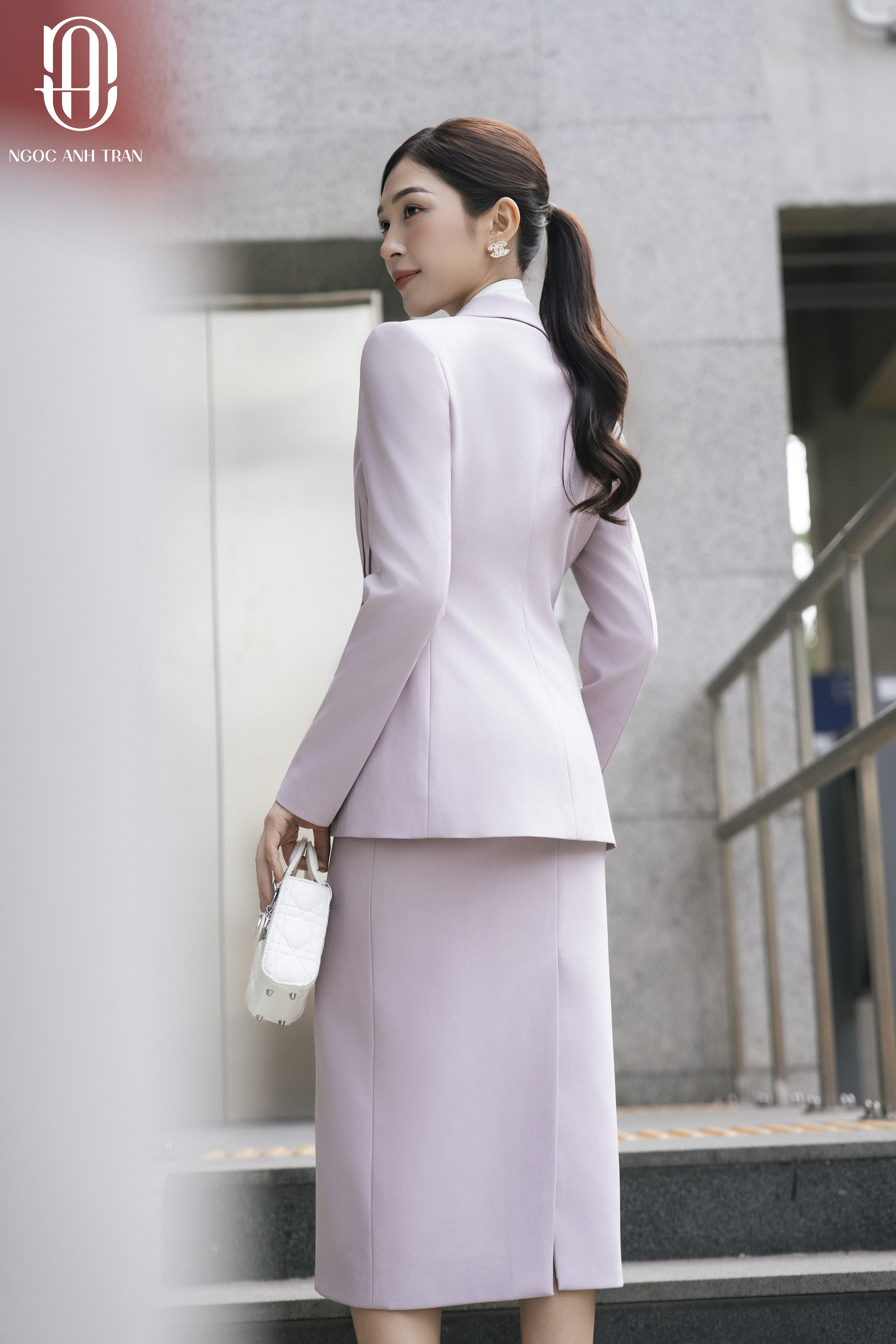 V052 - Set áo vest tím pastel phối chân váy_thumbnail_4