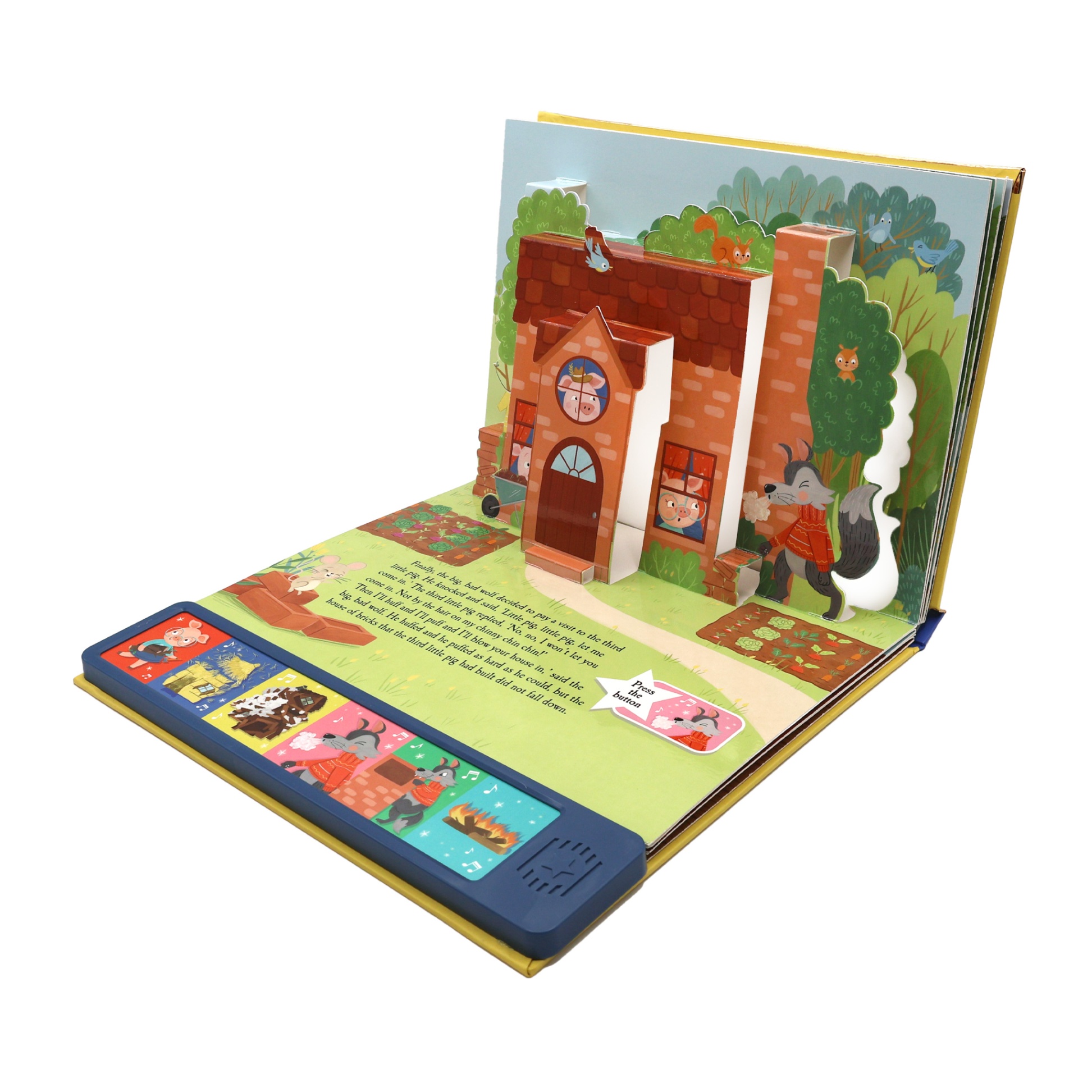 FAIRYTALES POP-UP SOUND BOOK: THREE LITTLE PIGS (North Parade)_thumbnail_5