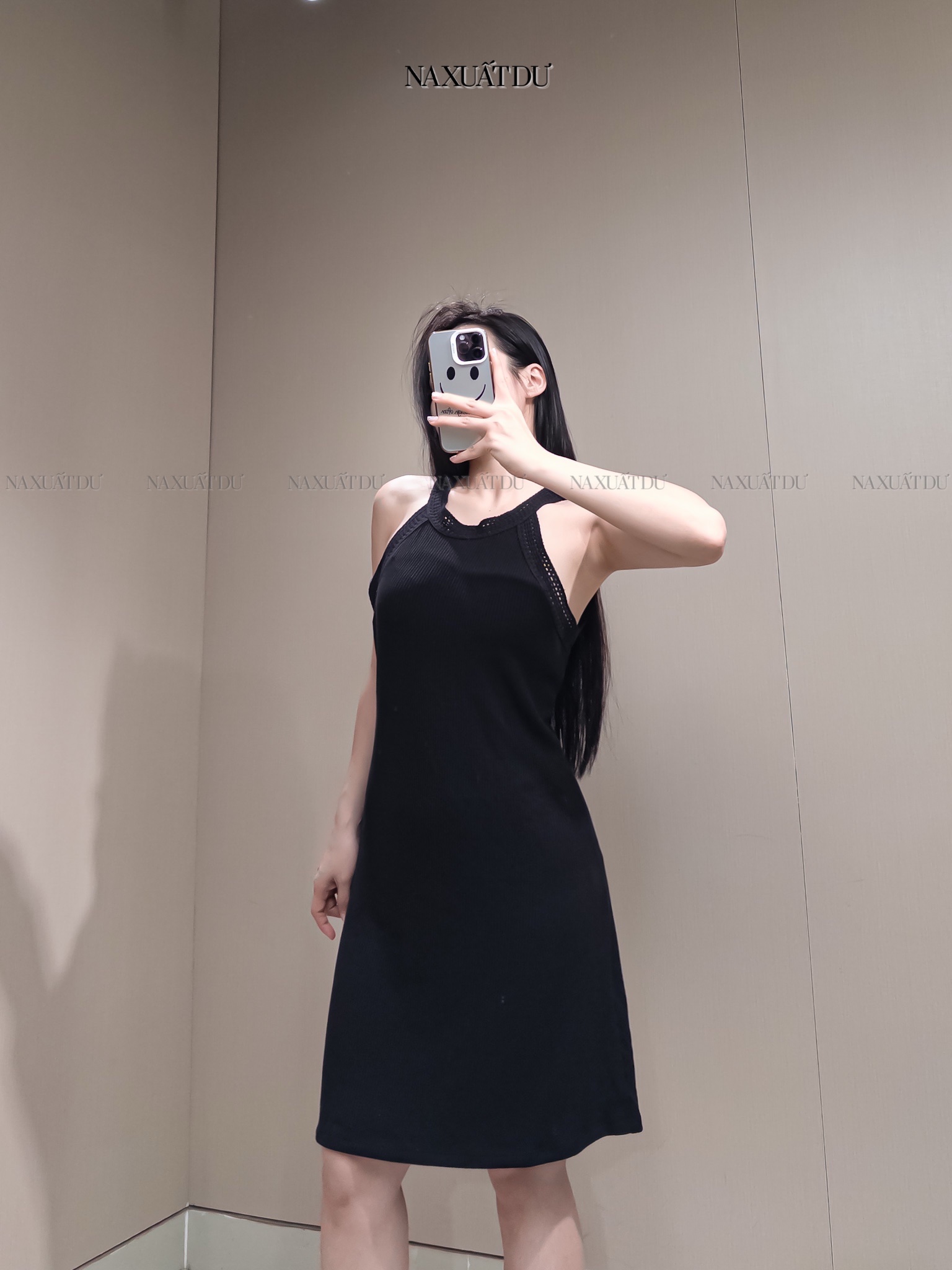 Đầm gân " Time & True " - D152 (SALE)