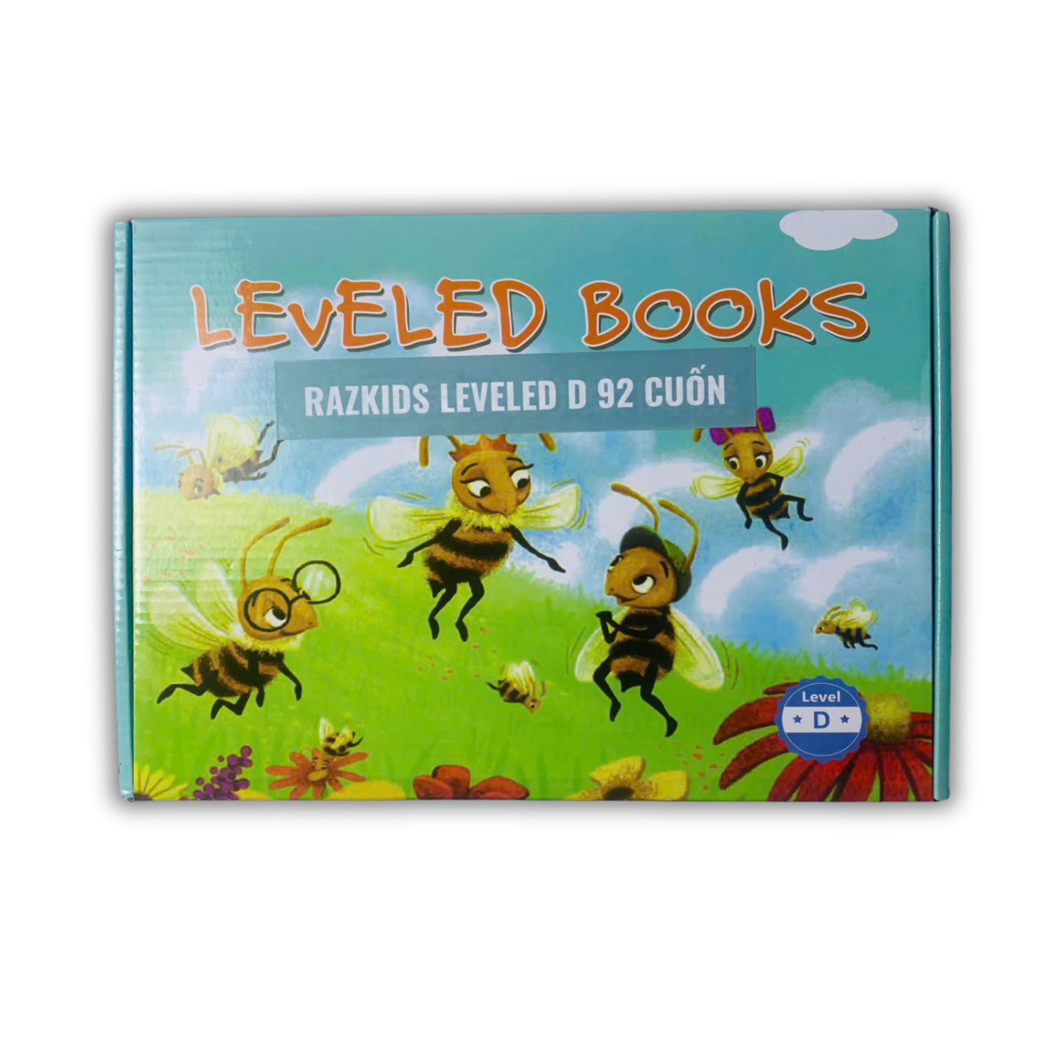 Razkids Level Razkids nhập bản in rời level D 92 quyển nguyên hộp kèm file ngheD – Bộ in rời