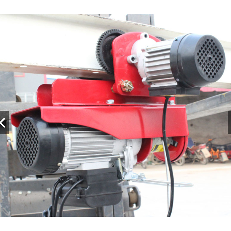 Máy Tời Điện PA800 + Rùa 1 Tấn Dùng Điện 220V – Trọng Tải Lớn Nâng Kéo Vật Liệu Lên Cao_thumbnail_1