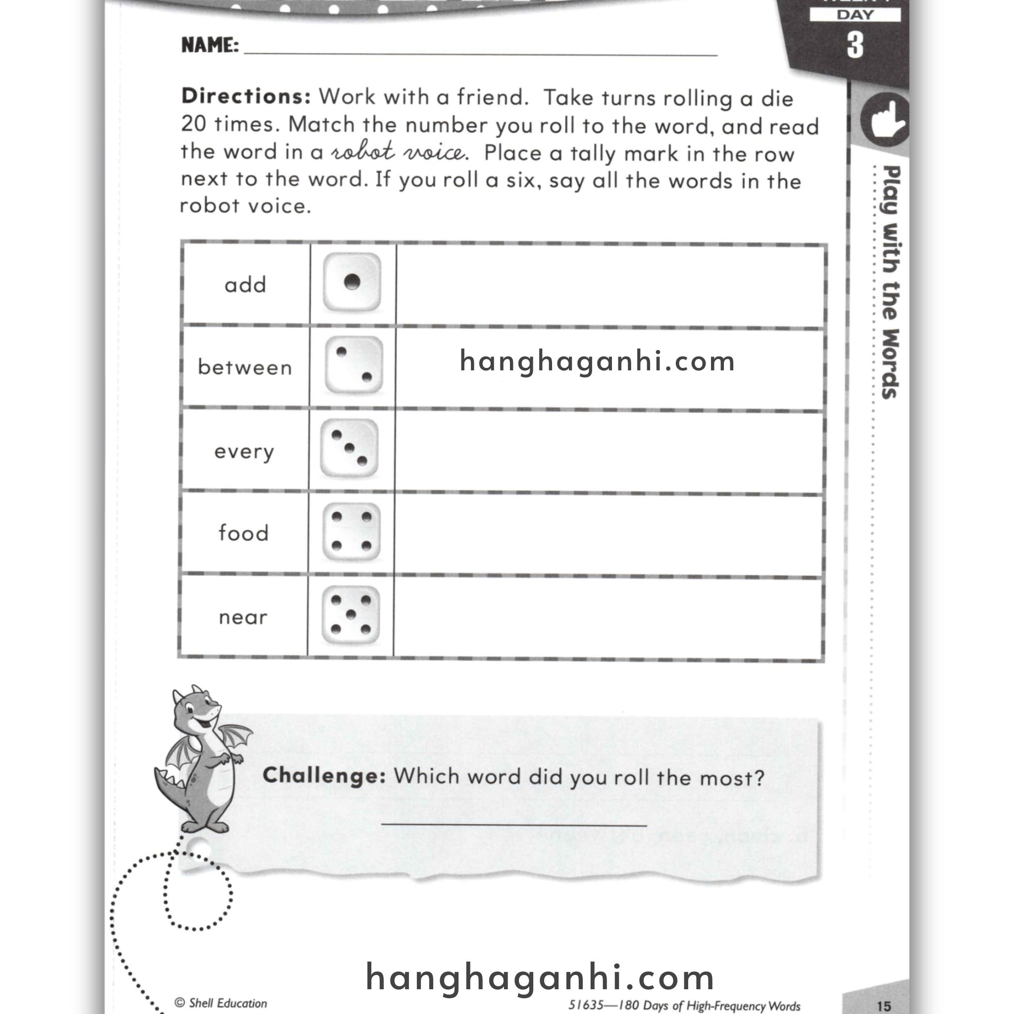 Sách 180 Days Of High Frequency Words Grade 2_thumbnail_12