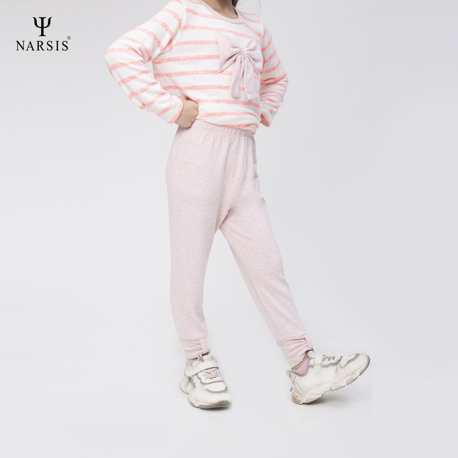 QUẦN THU ĐÔNG BÉ GÁI KP0006 NARSIS VẢI LEN COTTON ẤM ÁP, THOÁNG MÁT, GIỮ ẤM TỐT, MỀM MẠI