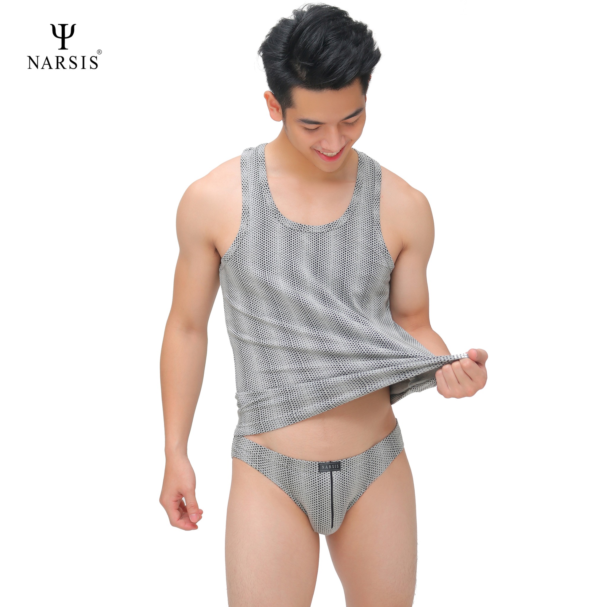 BỘ LÓT NAM NARSIS E3006 NARSIS CHẤT LIỆU THOÁNG MÁT, DỄ CHỊU, THOẢI MÁI CẢ NGÀY, DỄ VẬN ĐỘNG