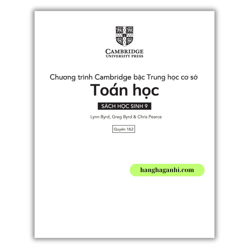 Chương trình Cambridge bậc Trung học – KHOA HỌC – Sách học sinh 9 – Quyển 1 &2_thumbnail_1