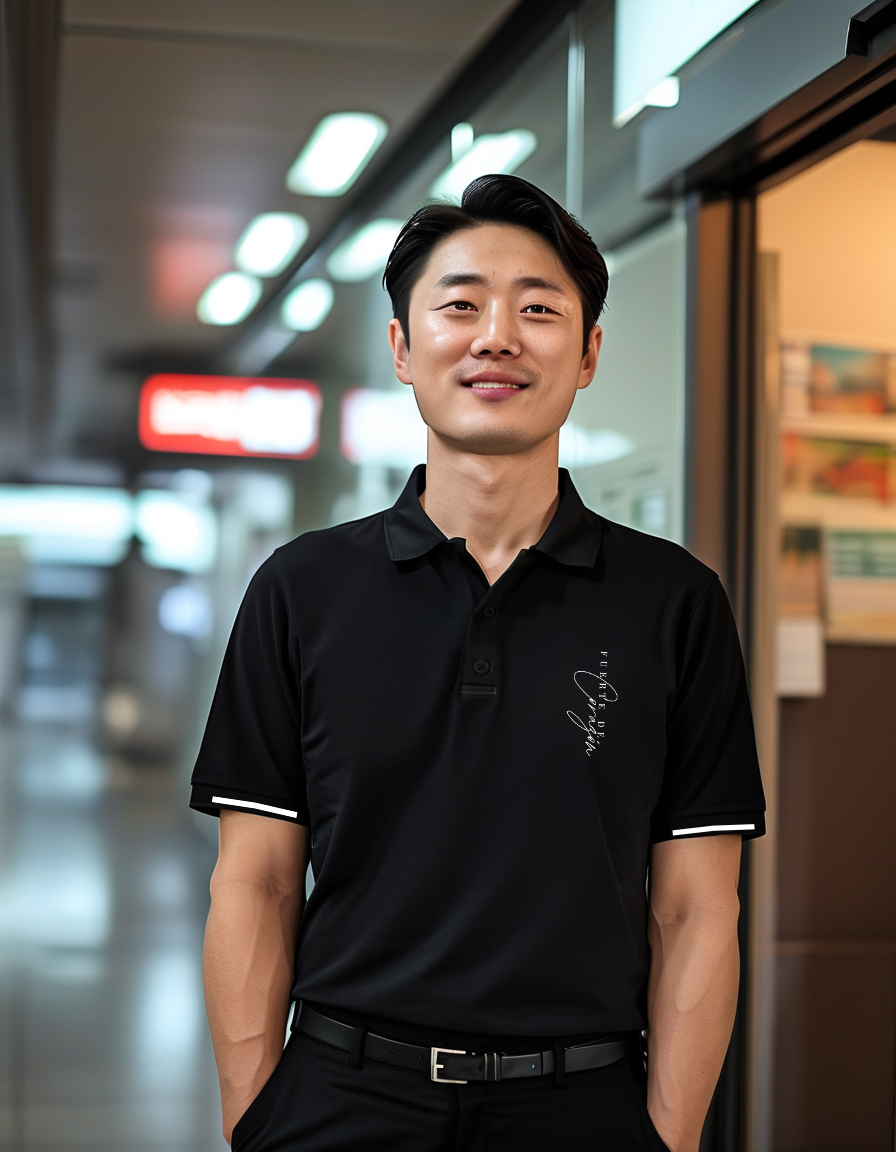 Áo polo nam form vừa 1870 Miucho Iconic vải cá sấu đứng form thoáng mát in Typography_thumbnail_5