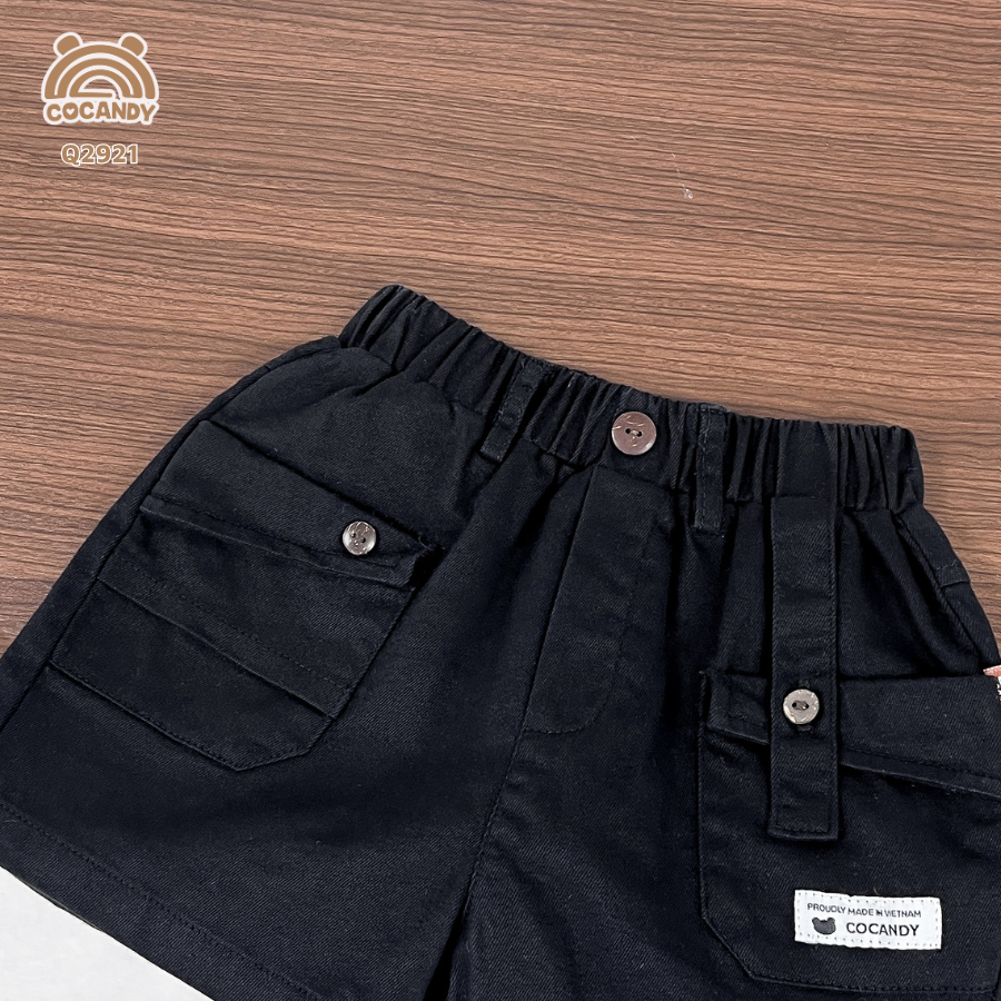 Quần cộc ĐEN 2 túi chéo cúc_thumbnail_4