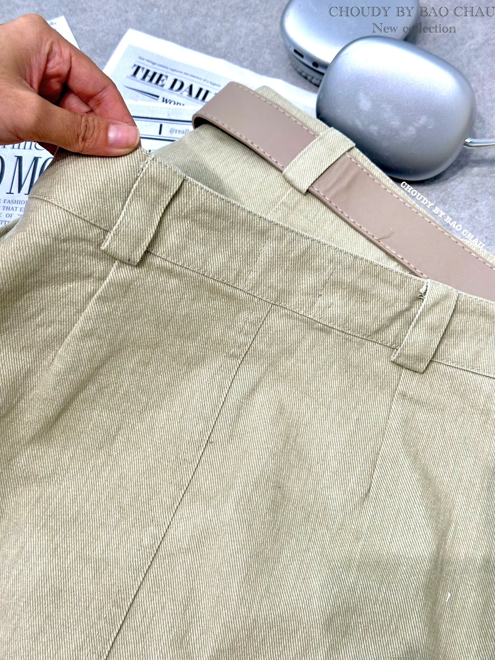 U241 CHÂN VÁY BE (KÈM BELT)_thumbnail_3