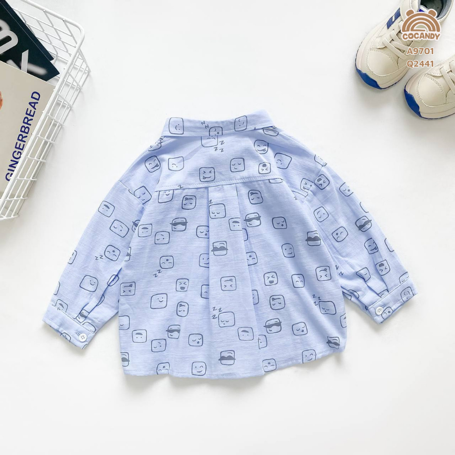 Áo dài XANH sơ mi họa tiết icon_thumbnail_6