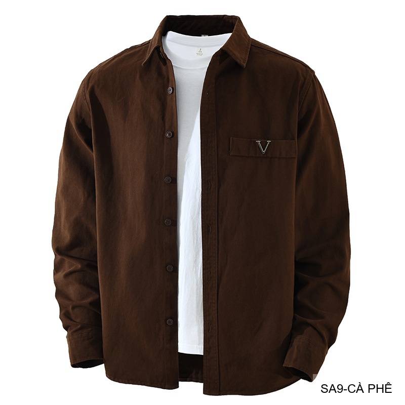 SA9 - Áo sơ mi nam dài tay phong cách Nhật Bản, chất cotton mềm mại, form rộng thoải mái_thumbnail_16