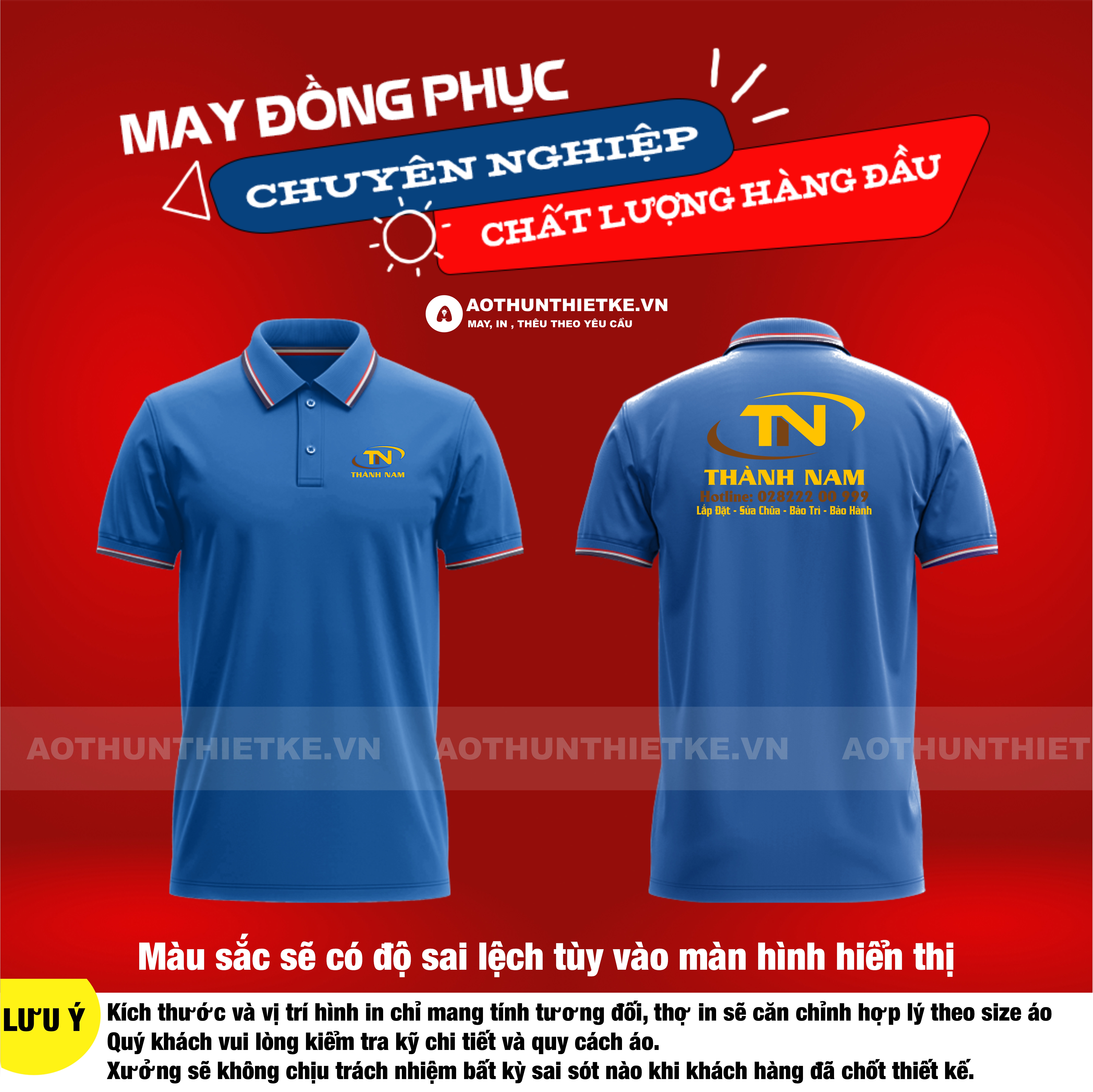 Áo Thun Đồng Phục Công Ty TNHH Thành Nam