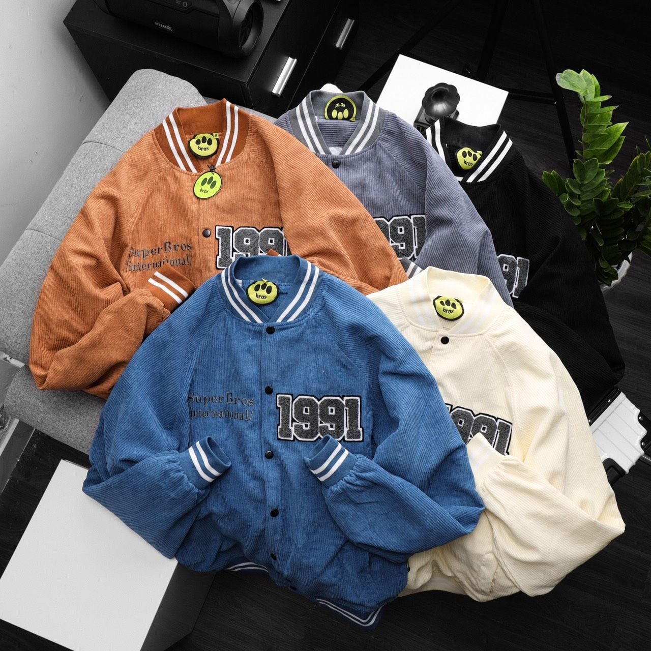 JACKET VARSITY SUPER BROS 5M