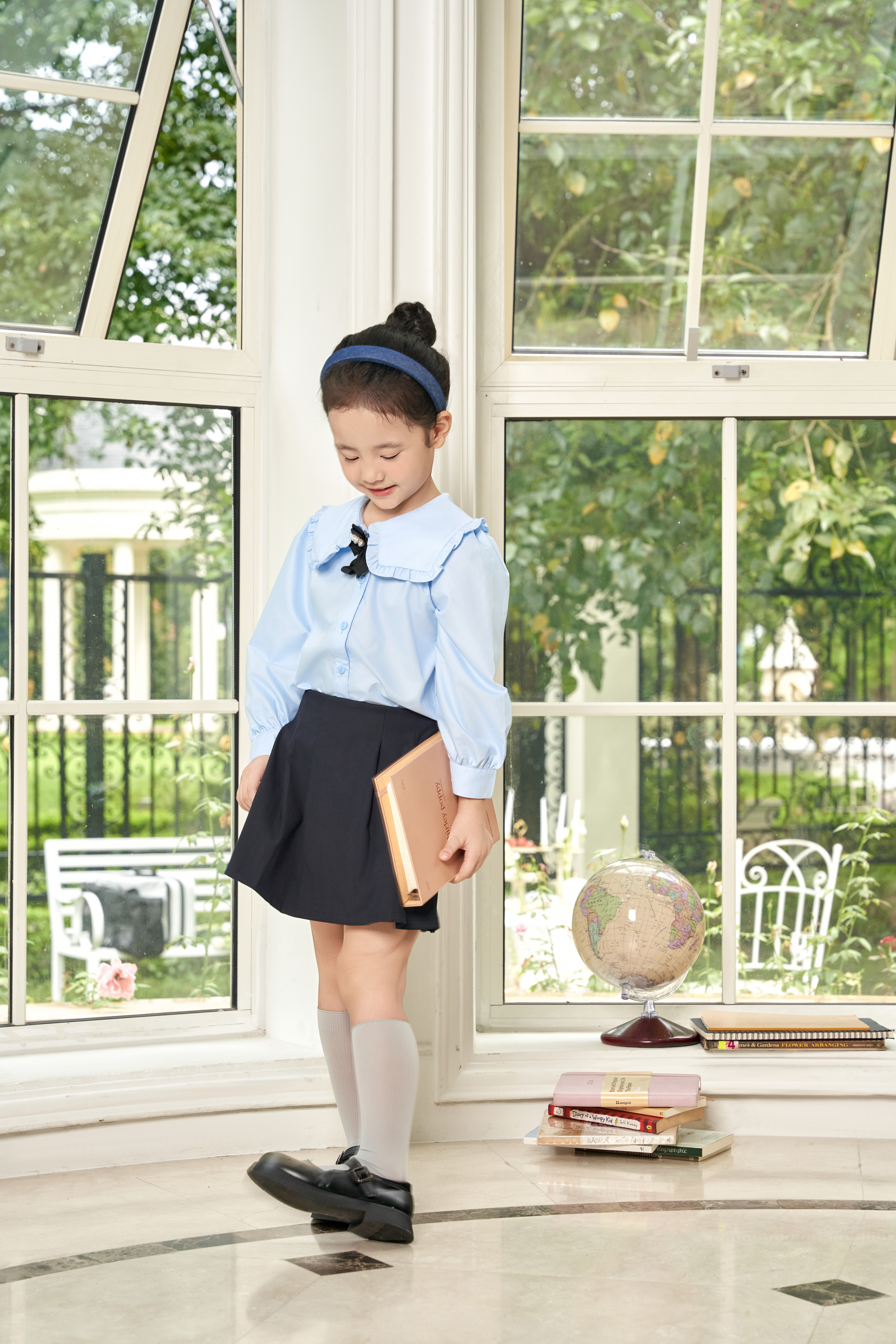 Quần short giả váy xếp ly thân trước_thumbnail_1