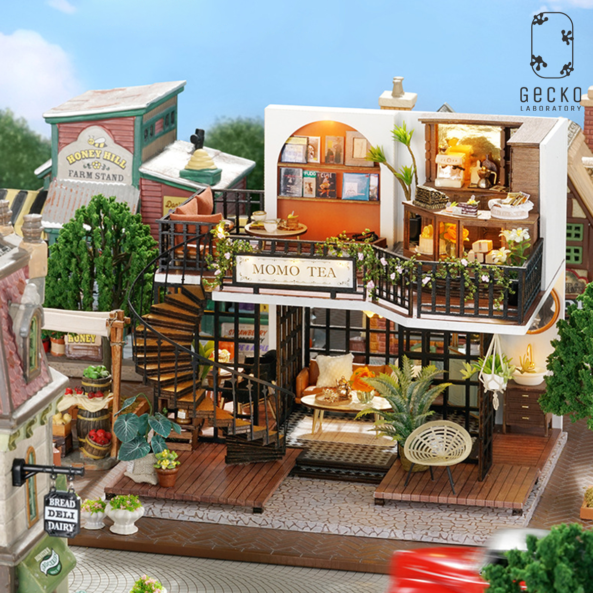 Mô hình lắp ghép Momo Tea_thumbnail_3