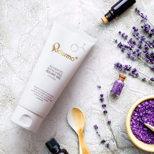 Tẩy da chết Puderma Advanced Refreshing Peeling Gel giúp làm sạch tế bào da chết trên da_thumbnail_1