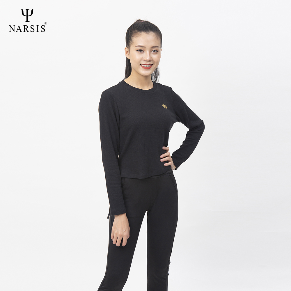 ÁO THU ĐÔNG NỮ L0035 NARSIS VẢI LEN COTTON ẤM ÁP, THOÁNG MÁT, GIỮ ẤM TỐT, MỀM MẠI_thumbnail_0