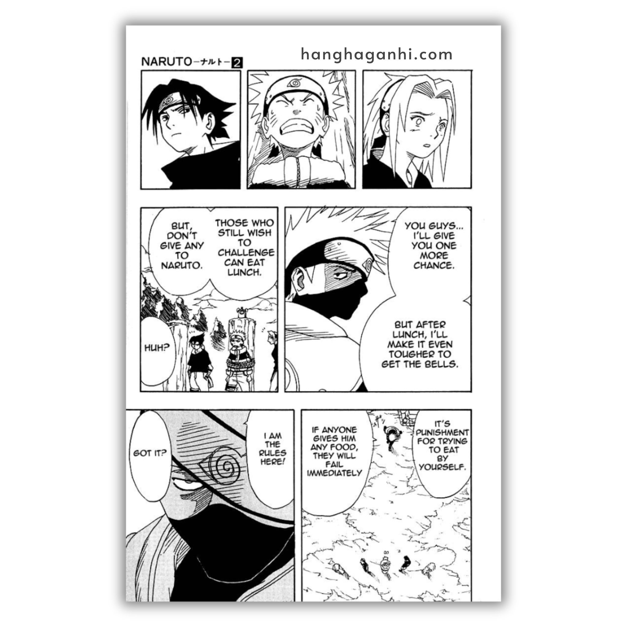 [TIẾNG ANH] - Truyện Tranh Manga Naruto Phần 1 (Volume 1-12)_thumbnail_19