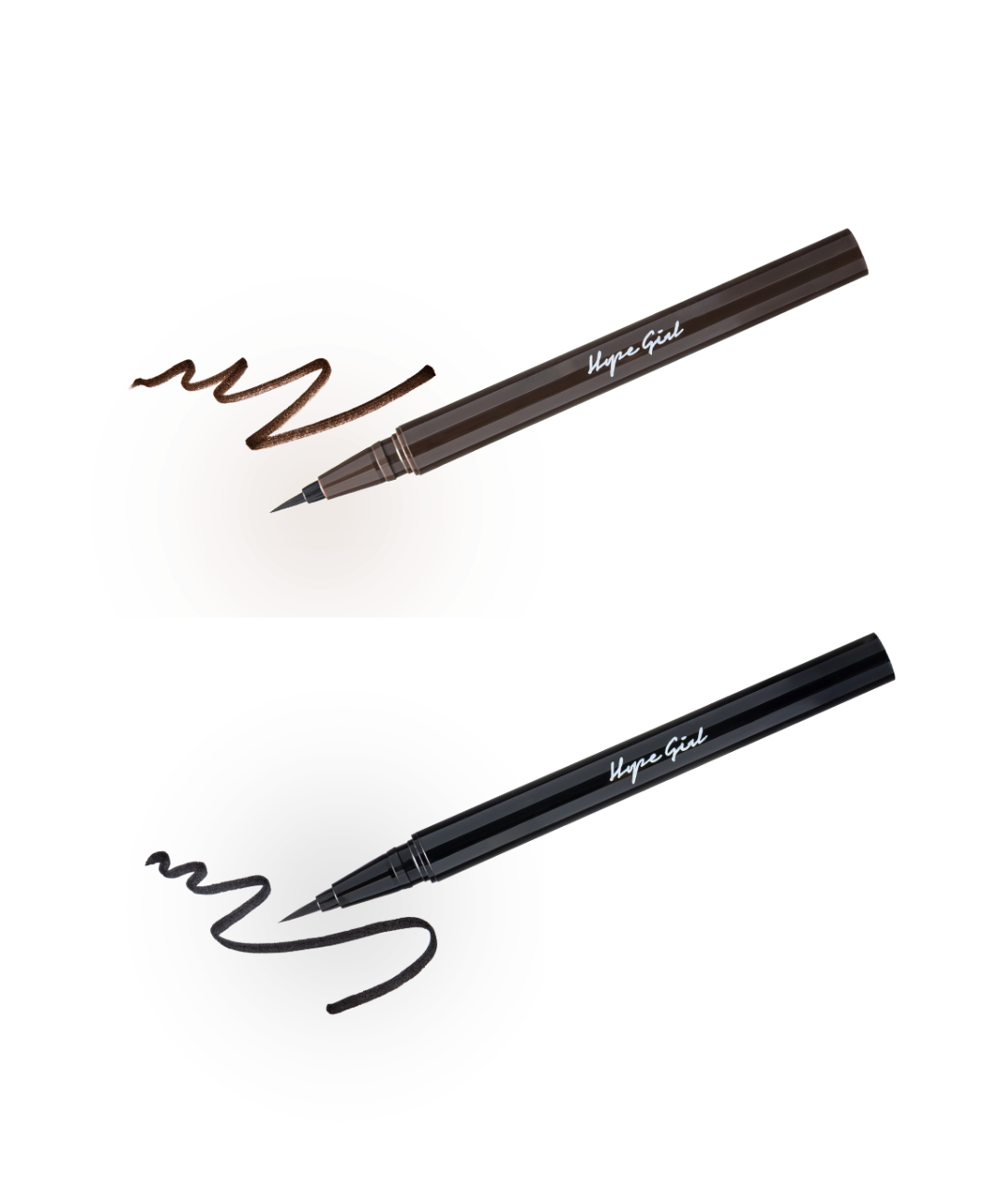 HOPE GIRL 3D EDGE LIQUID EYELINER - Kẻ Mắt Chống Trôi Sắc Nét - Không Chứa Tar Pigment - 0.1mm / 2 Màu - [HG001]
