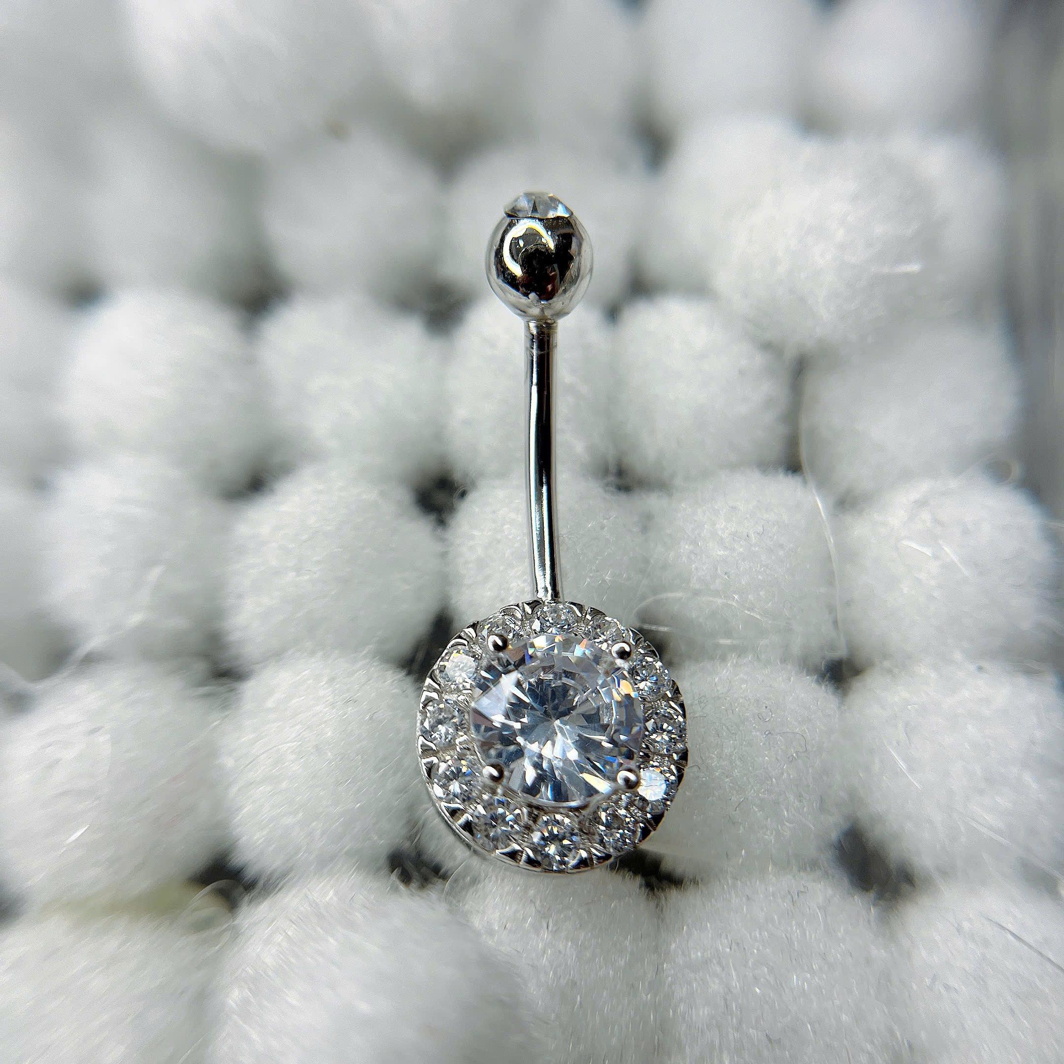 Rốn bạc tròn 12mm xi bạch kim_thumbnail_3