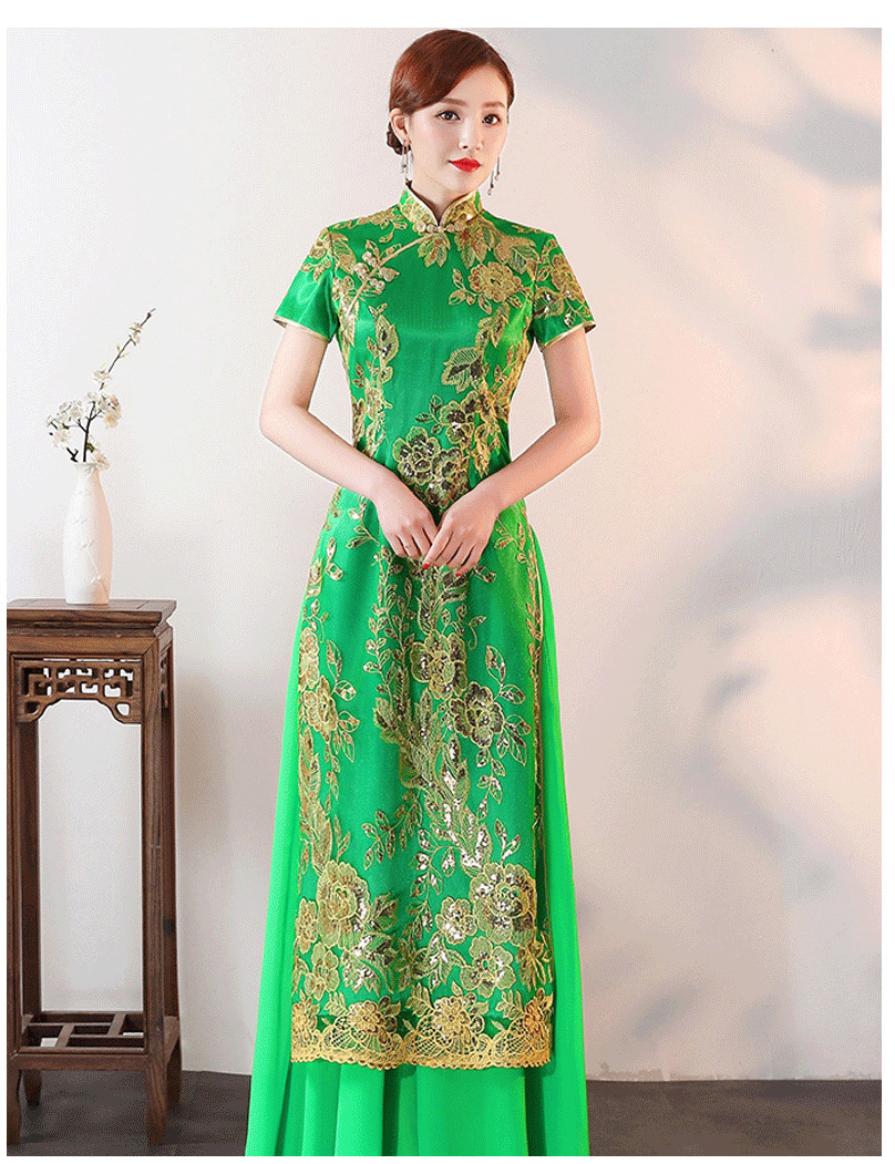 [MS000033] 🔥 Tỏa Sáng Với Áo Dài Cách Tân Đính Ren Lấp Lánh_thumbnail_6