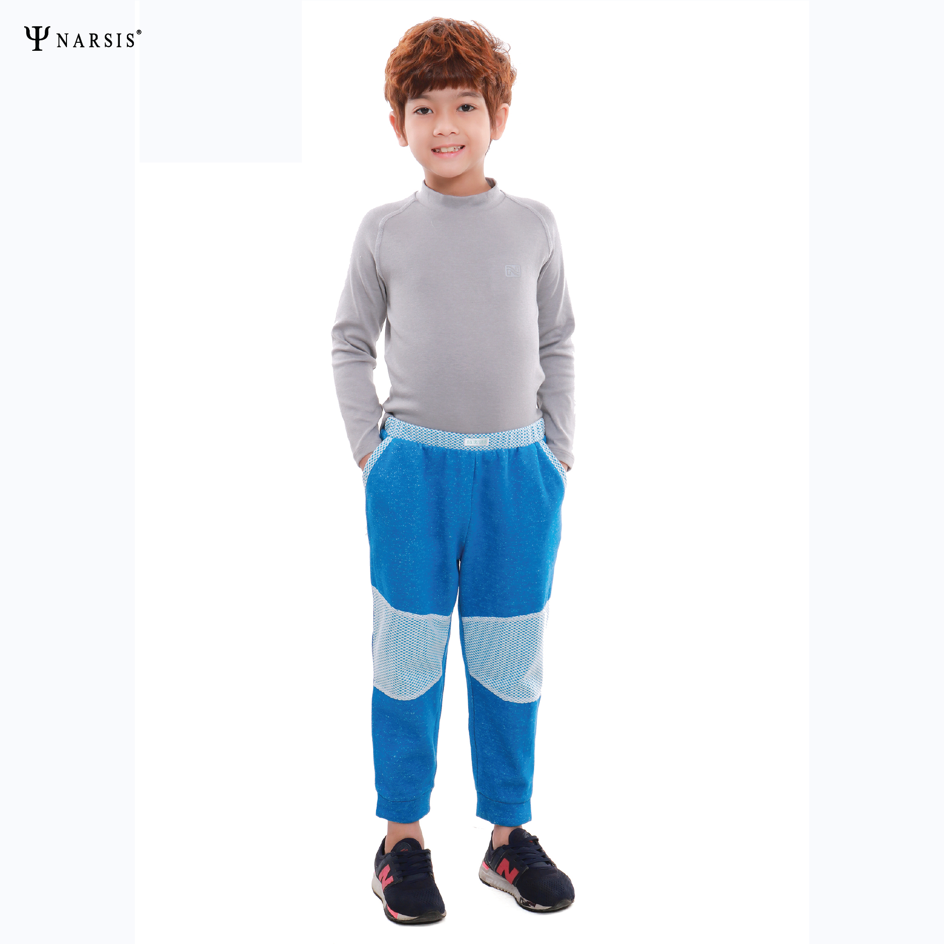 QUẦN THU ĐÔNG BÉ TRAI KG9007 NARSIS CHẤT LIỆU THOÁNG MÁT, DỄ CHỊU, THOẢI MÁI CẢ NGÀY, DỄ VẬN ĐỘNG_thumbnail_2