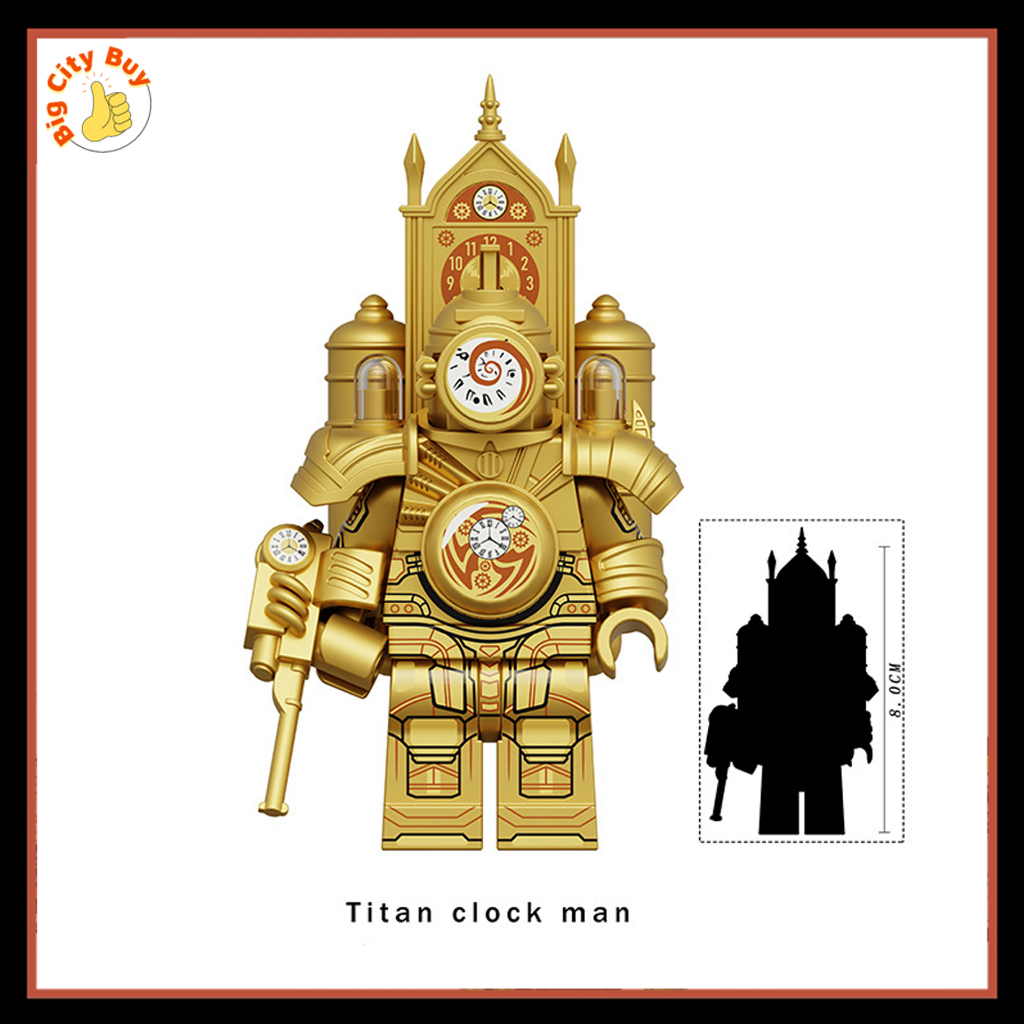 Skibidi Toilet Mô hình Lắp ráp Nhân vật Nhà Vệ Sinh Người Đồ chơi Series Âm Thanh Người Truyền Hình_thumbnail_3