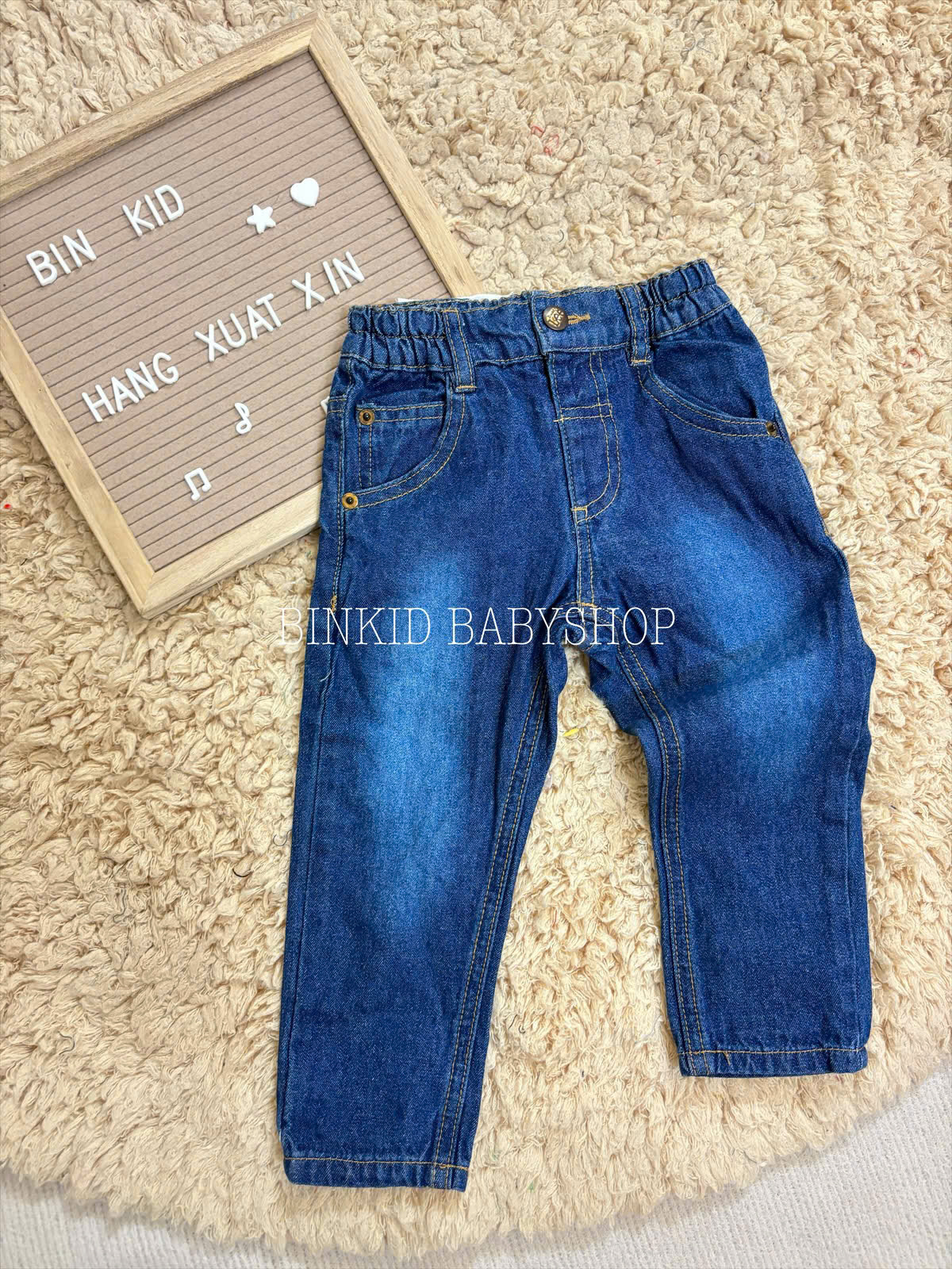 Q18 157K QUẦN JEAN DÀI BÉ TRAI