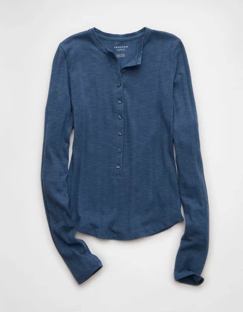 Áo tay dài phối cúc ( GHI )_thumbnail_6