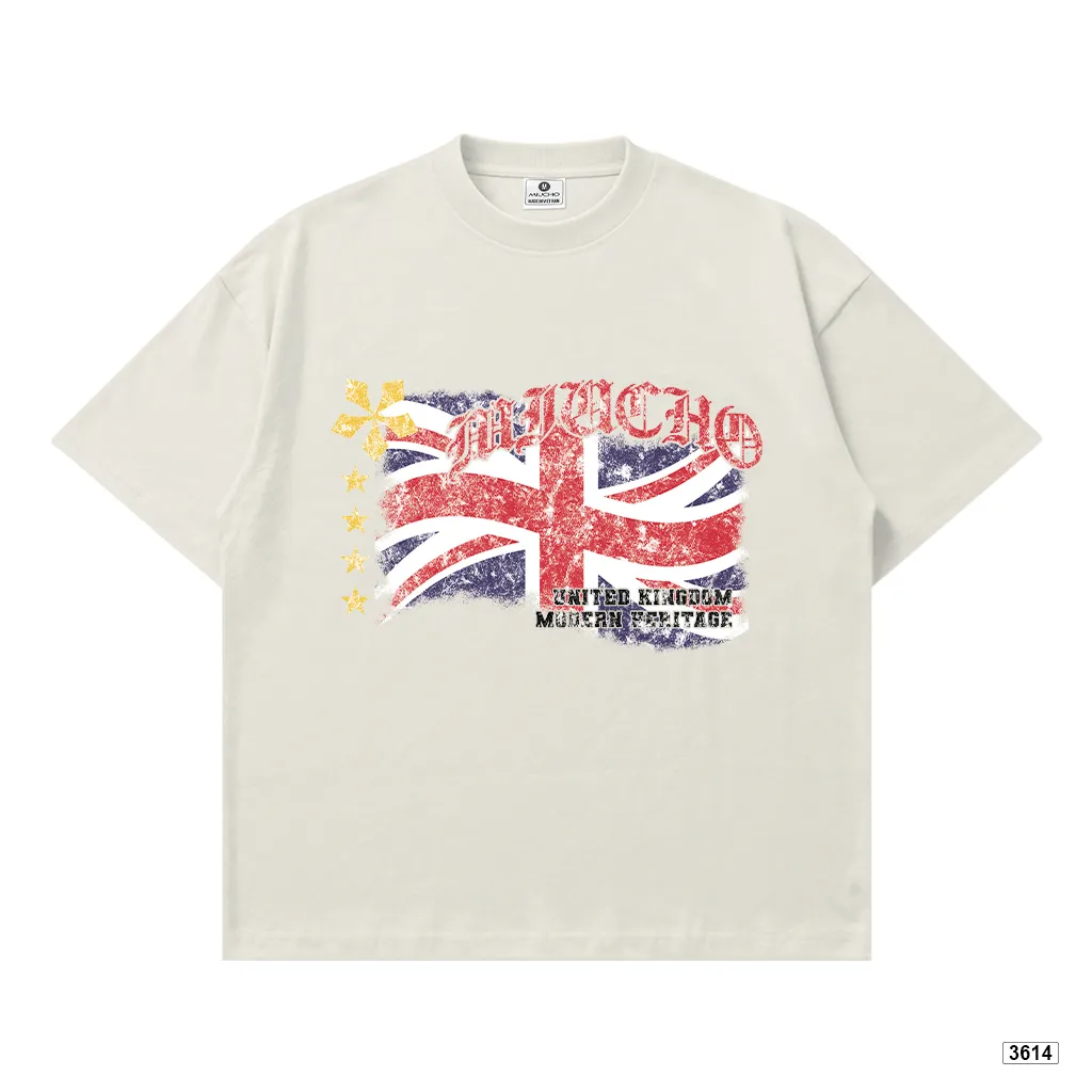 Áo thun unisex form boxy phong cách retro Miucho 3614_thumbnail_11