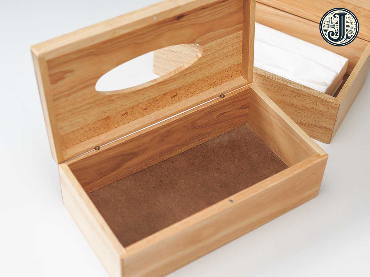 Hộp Đựng Khăn Giấy Chữ Nhật Gỗ Cây Cao Su J000151_thumbnail_2