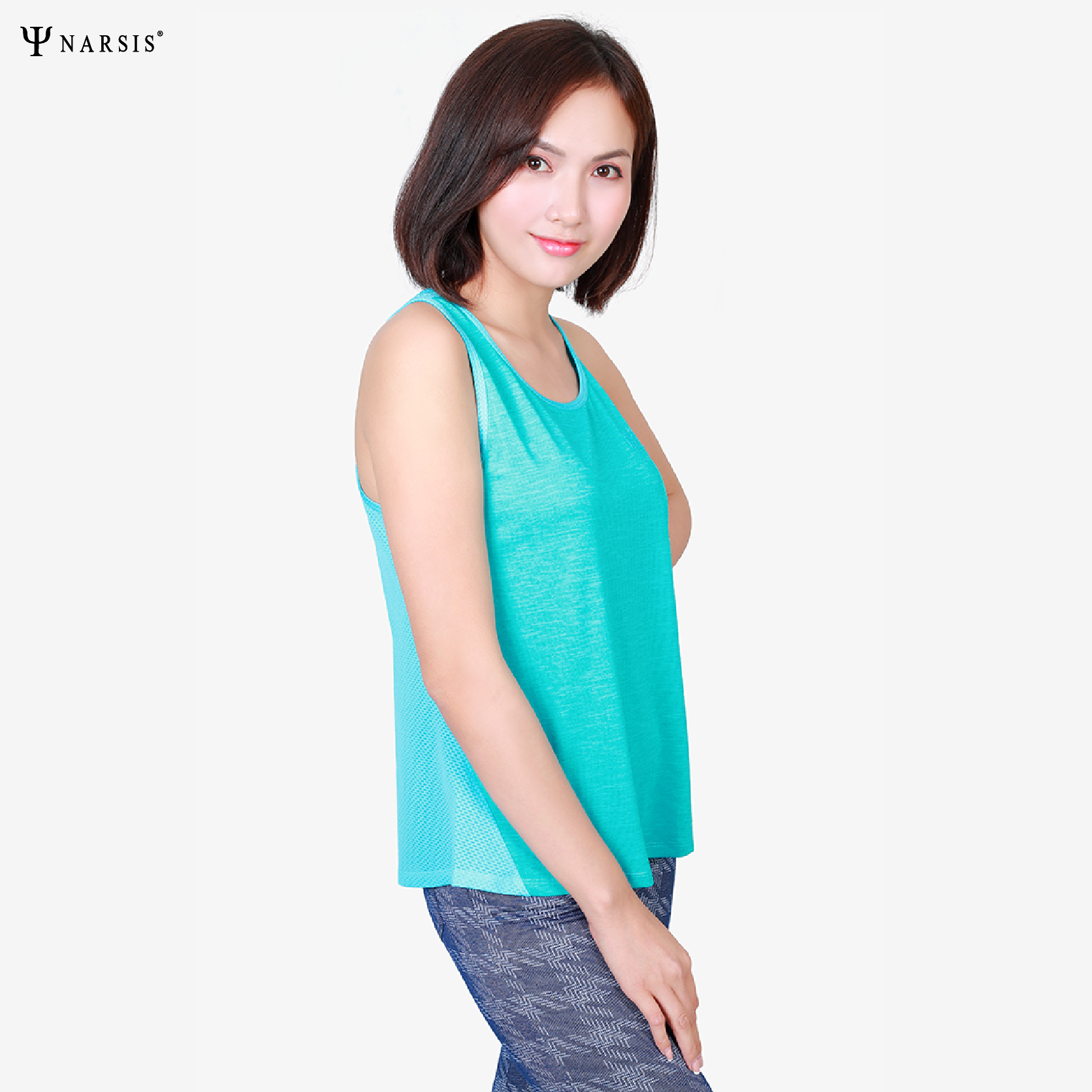 ÁO MAY Ô NỮ L8006 NARSIS CHẤT LIỆU THOÁNG MÁT, DỄ CHỊU, THOẢI MÁI CẢ NGÀY, DỄ VẬN ĐỘNG_thumbnail_0