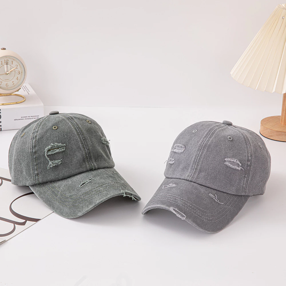 Distressed Vintage Baseball Cap - Unisex