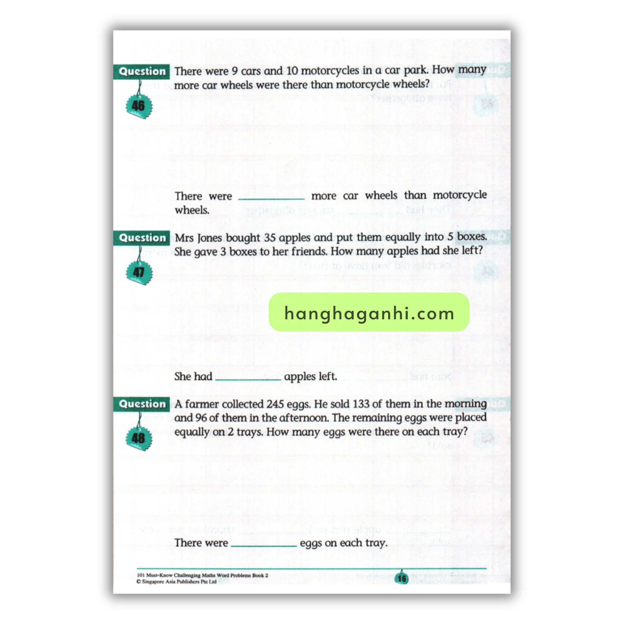 [Sách] 101 Must- Know Challenging Maths Word Problems Book 2_thumbnail_9