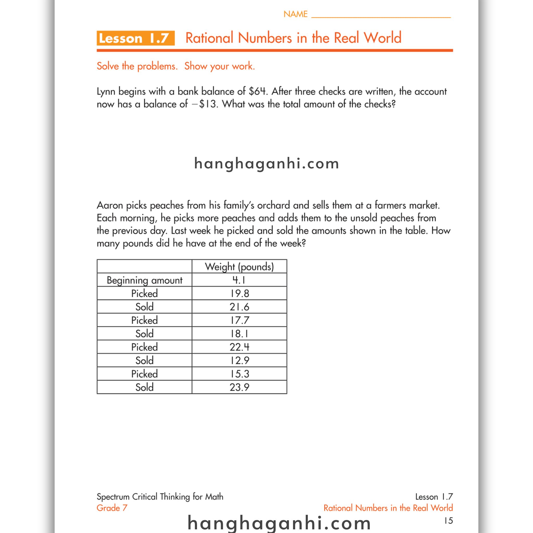 Sách Spectrum Critical Thinking for Math Workbook Grade 7_thumbnail_10