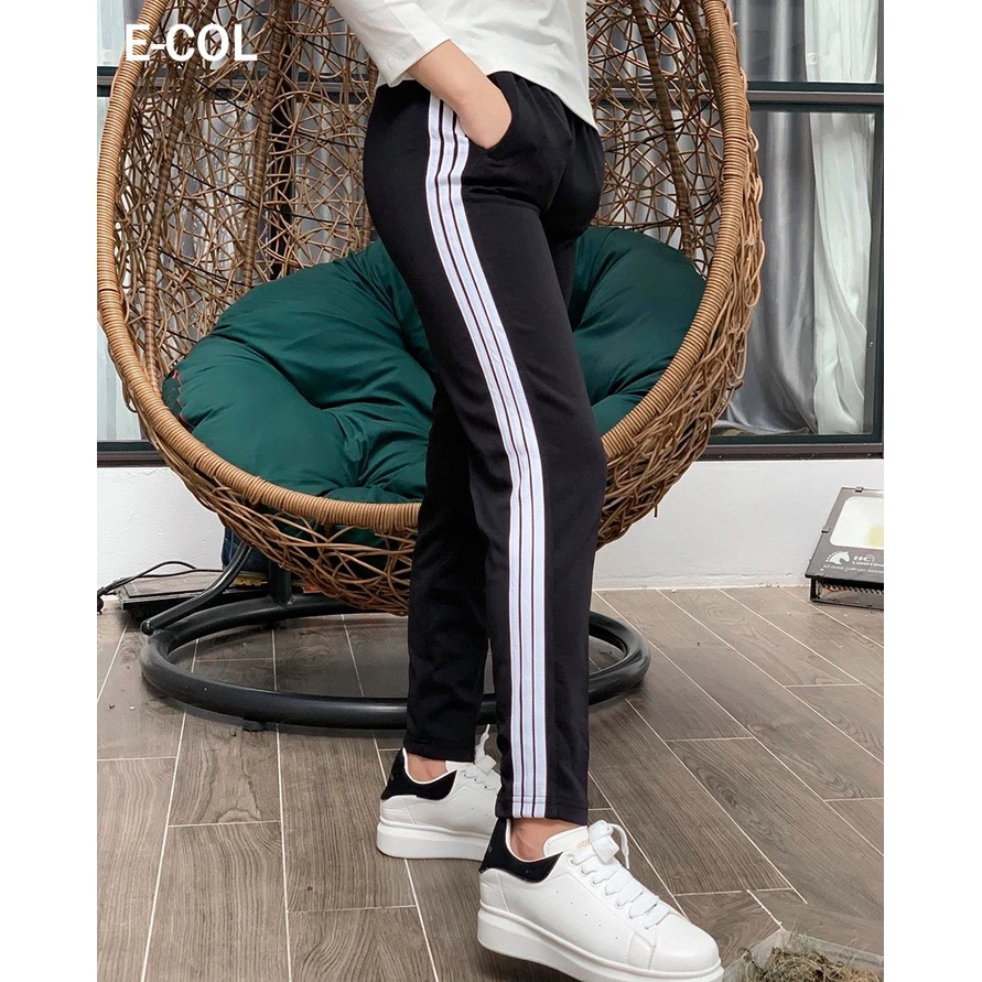 Quần Thể Thao Nỉ 3 Sọc Ecollect Cho Cả Nam và Nữ