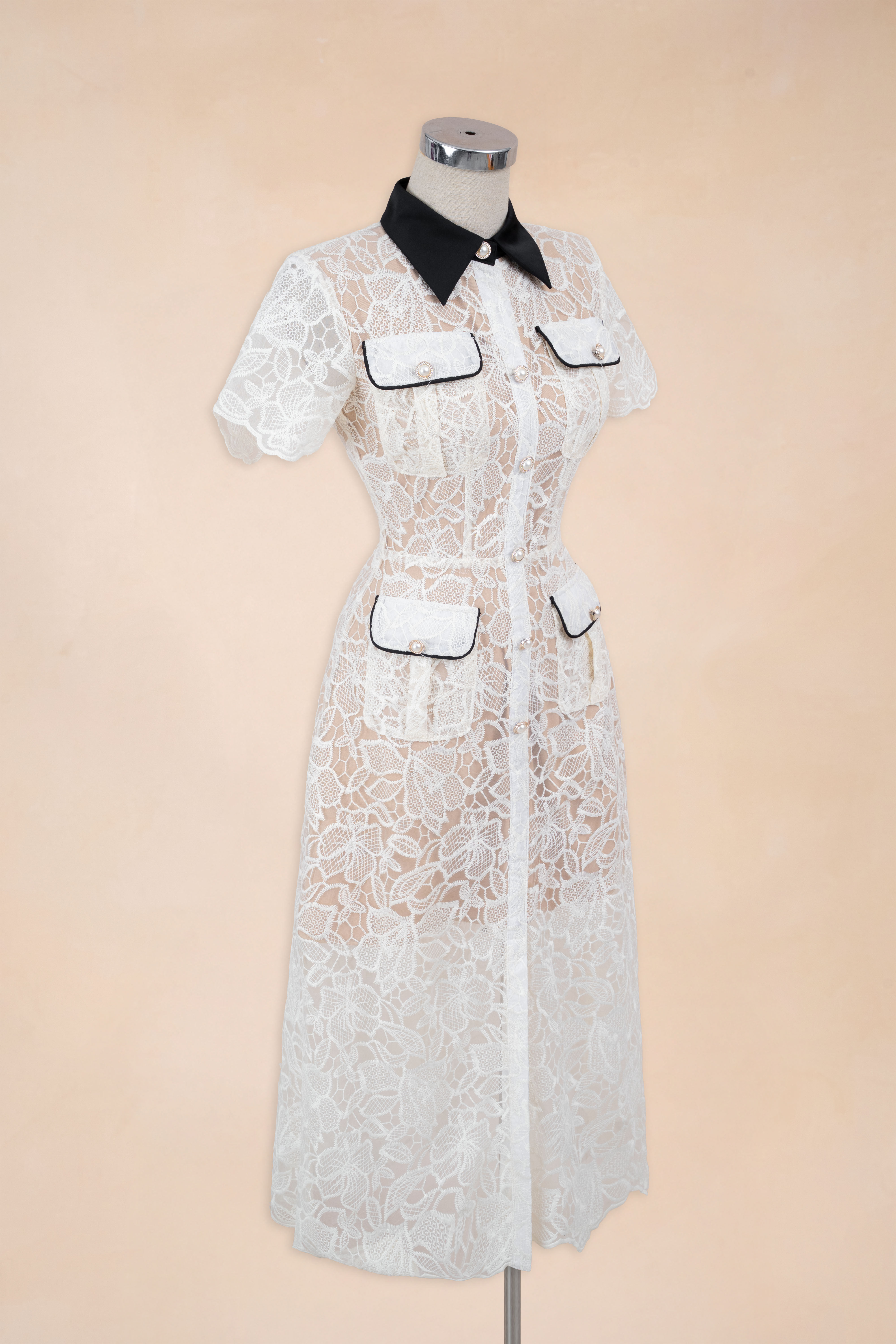 Đầm Xoè Phối Túi Ngọc_thumbnail_3