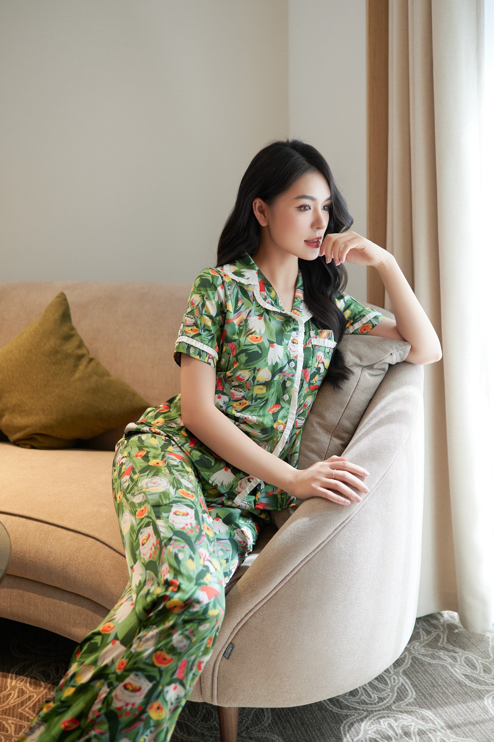 Bộ ngủ áo cộc tay, quần dài BN12_thumbnail_6