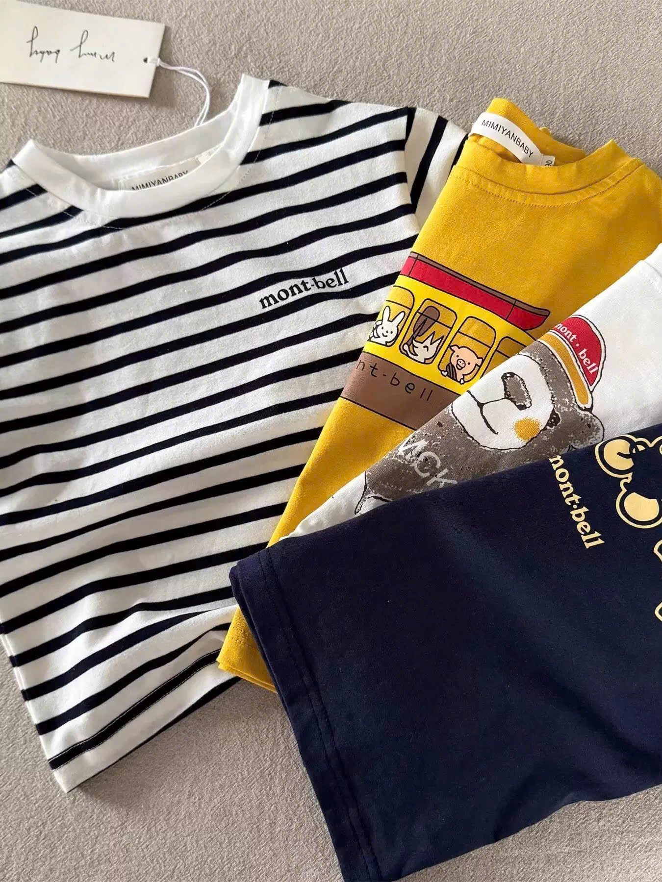 T50 SET 4 ÁO CỘC TAY GẤU MŨ ĐỎ MCK- A106.268_thumbnail_2