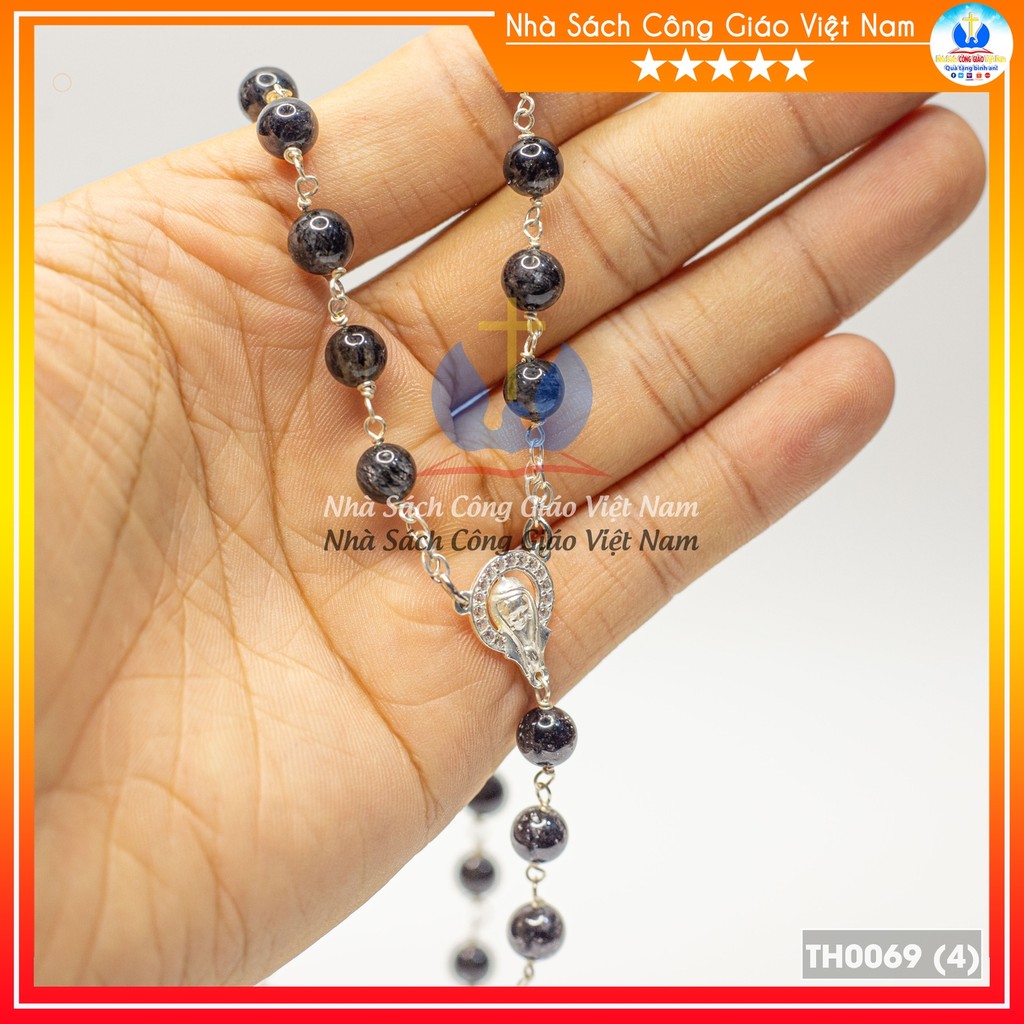 Chuỗi 50 đá đen mix bạc TH0069_thumbnail_4