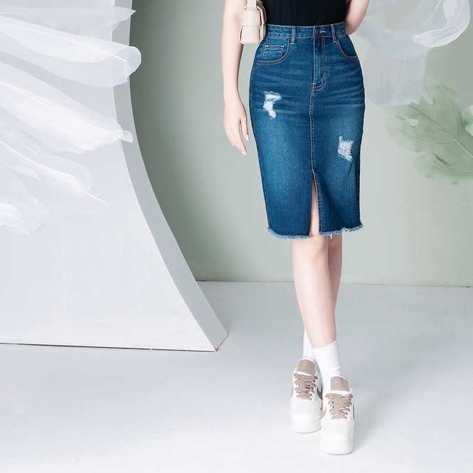 Chân váy jean cao cấp LOZA - CJ502072_thumbnail_1