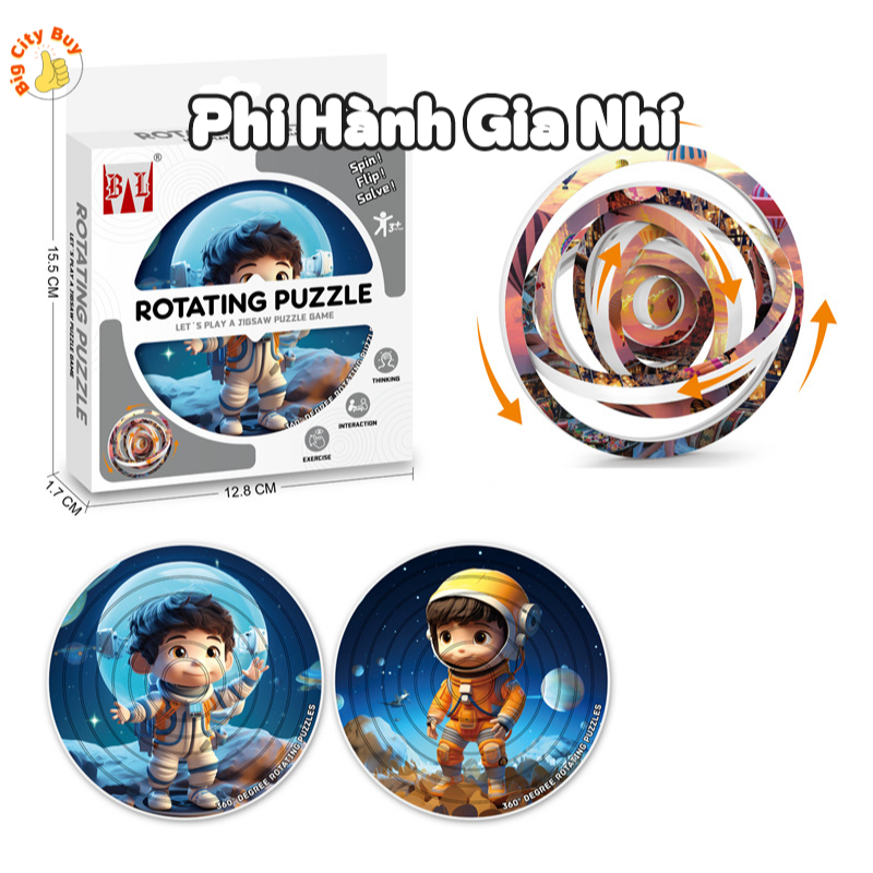 Rubik Cầu Xoay 360 Độ Thử Thách Trí Tuệ Cho Bé, Đồ Chơi Giải Đố Siêu Hay Đa Dạng Mẫu Mã_thumbnail_1