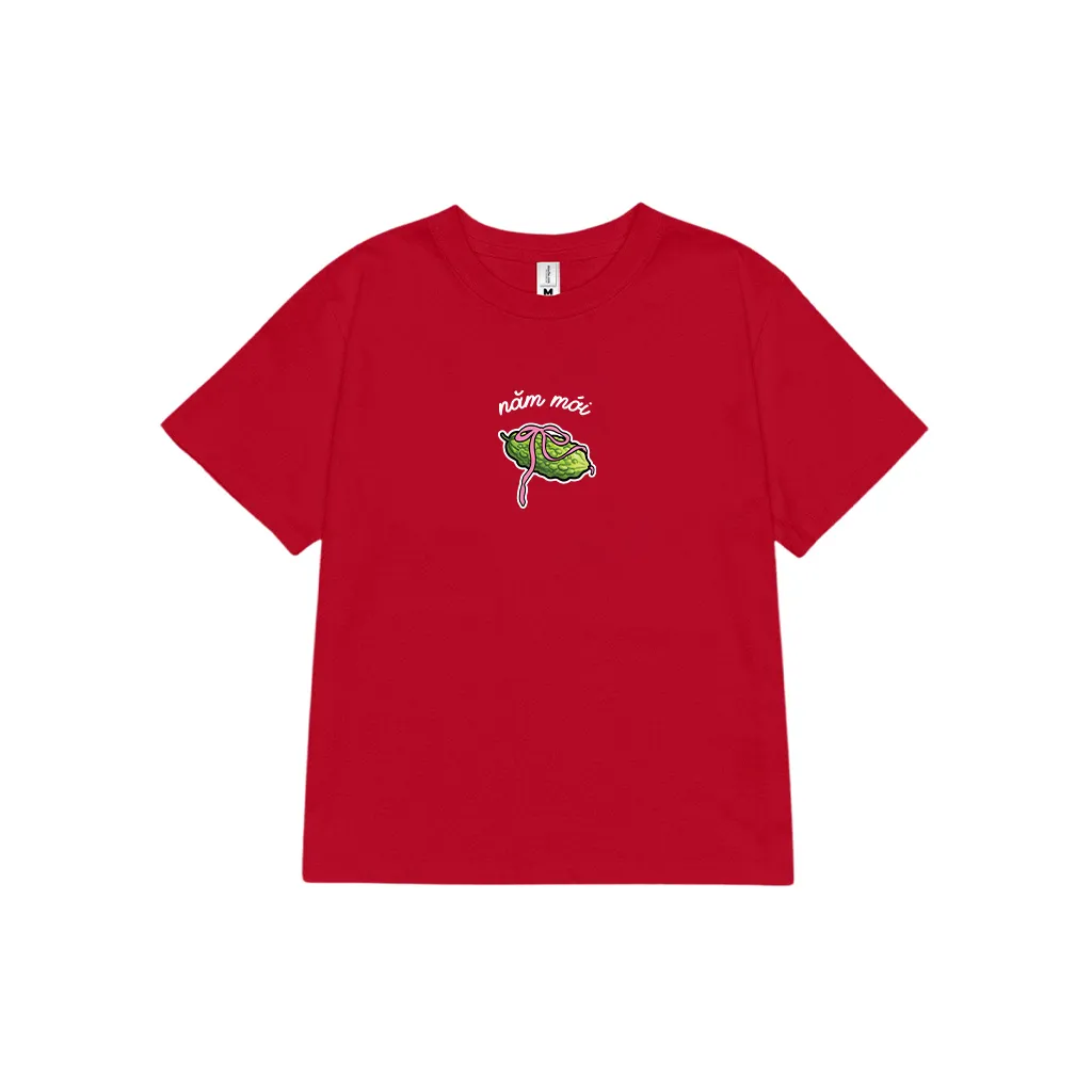 Áo baby tee Tết Bính Ngọ form vừa Miucho vải mềm mại thoáng mát tôn dáng in mix 2999_thumbnail_11