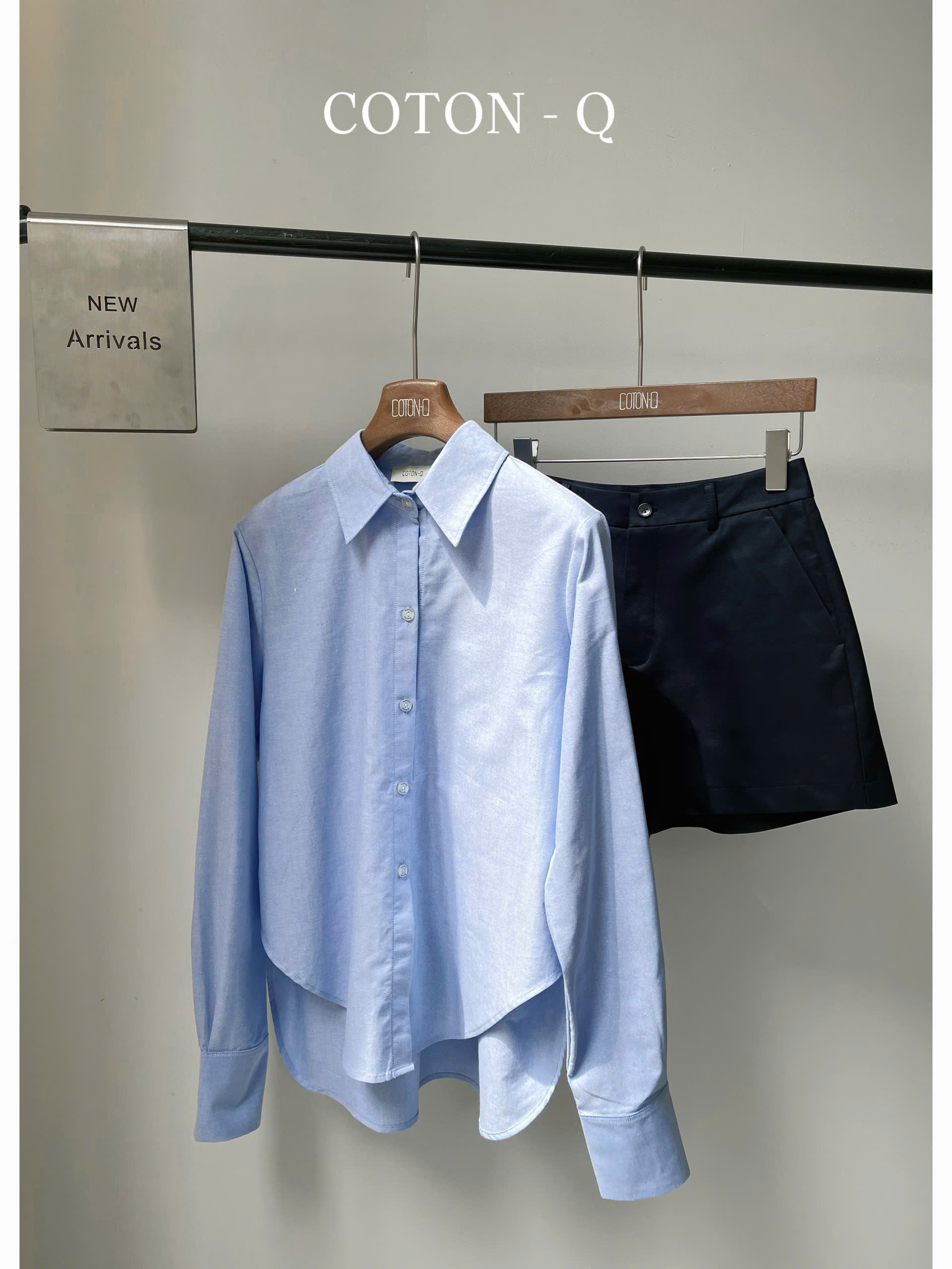 Set áo somi xanh + quần short_thumbnail_4