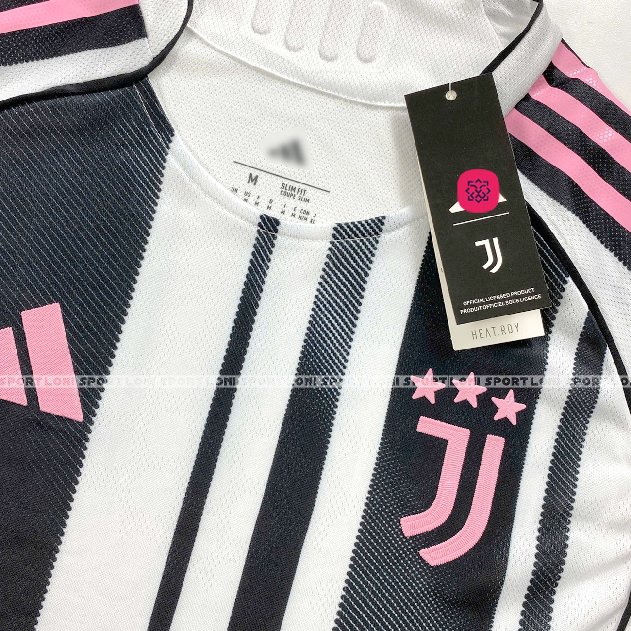 Áo Juventus sân nhà đen/trắng/hồng 25/26 SF_thumbnail_2