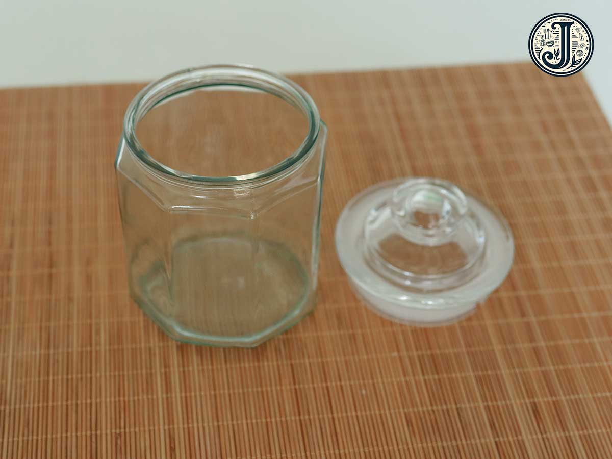 Hũ thủy tinh bát giác đựng hạt, cà phê, bánh kẹo_thumbnail_0