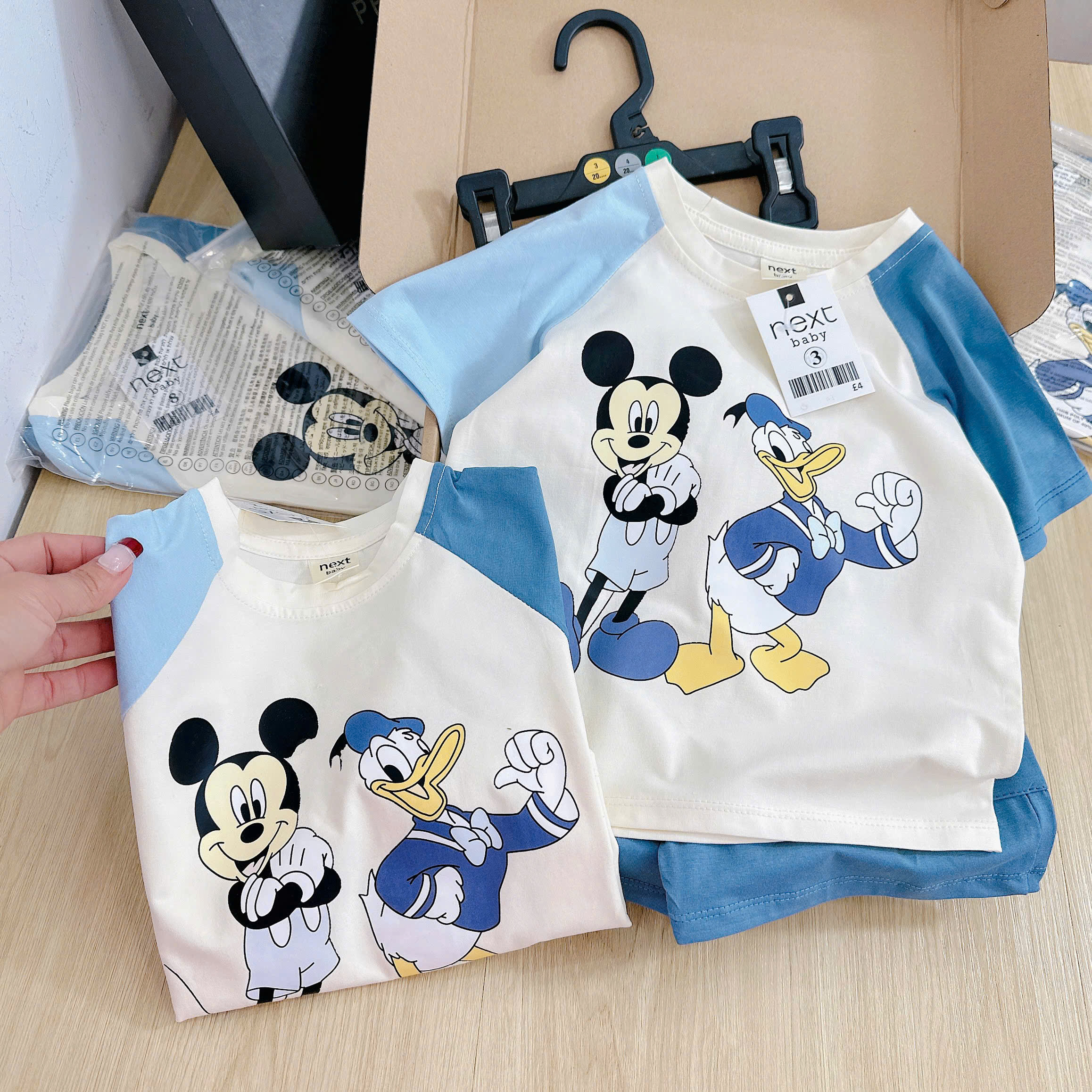 C57 BỘ CỘC MICKEY VÀ DONAL PHỐI TAY- A117.1478