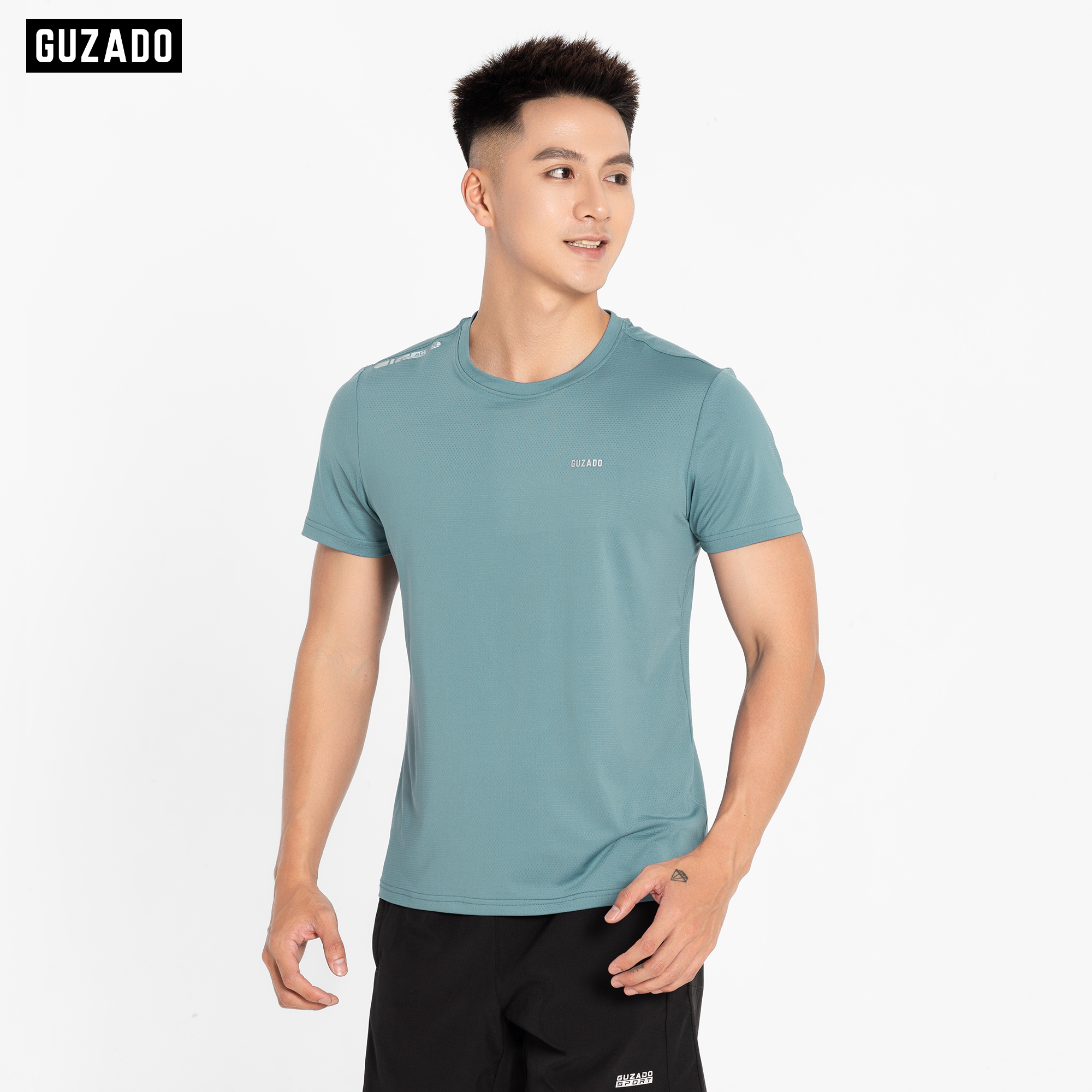 Áo Thun Guzado Chất Coolmax Thoáng Khí Vận Động Thoải Mái GTS04_thumbnail_23