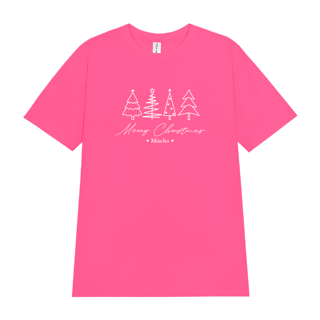 Áo thun nữ giáng sinh noel form vừa regular vải cotton 4c thoáng mát 1762 Miucho Chic Chic in mix_thumbnail_10